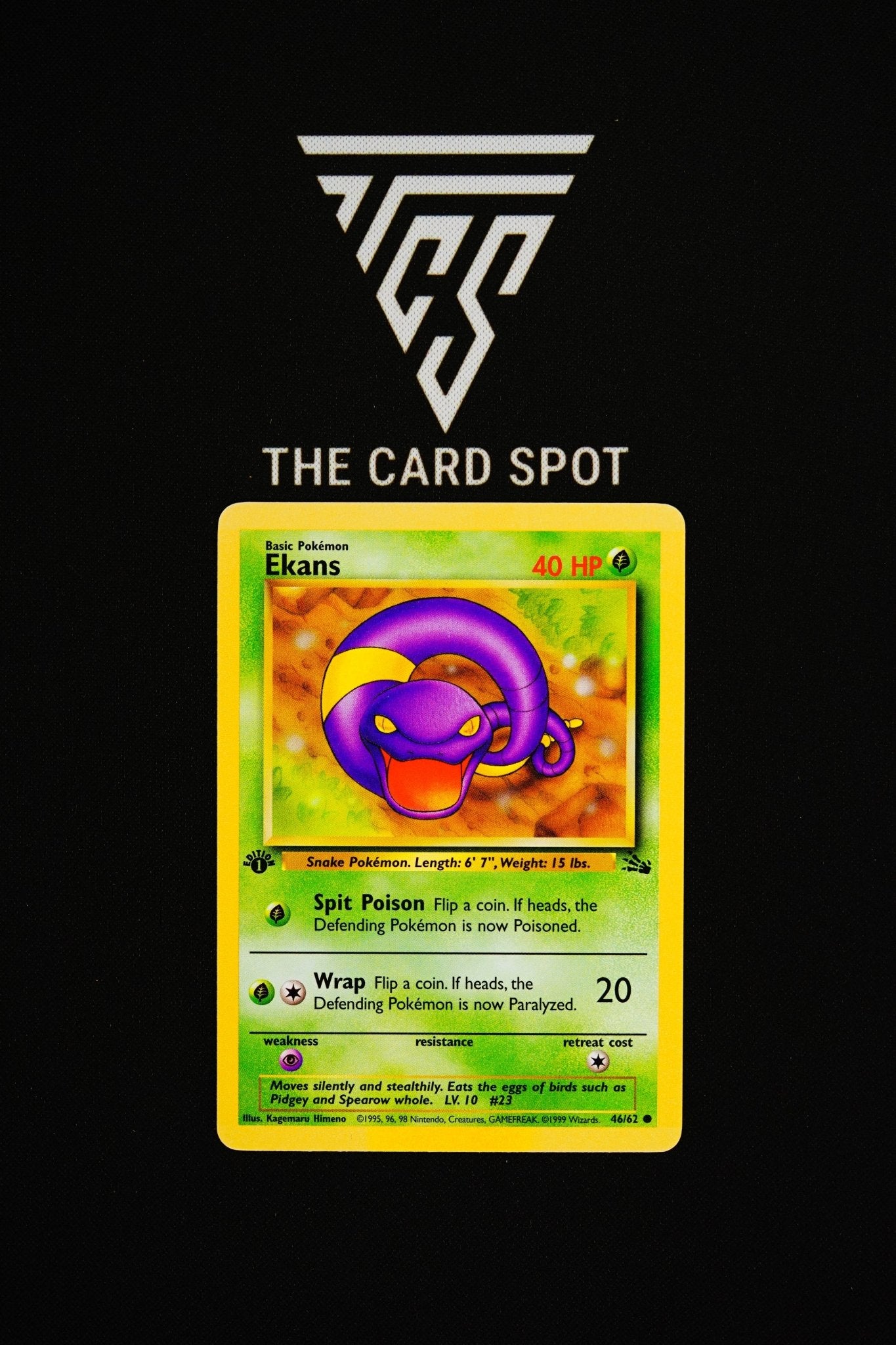 46/62 Ekans Pokemon TCG - THE CARD SPOT PTY LTD.