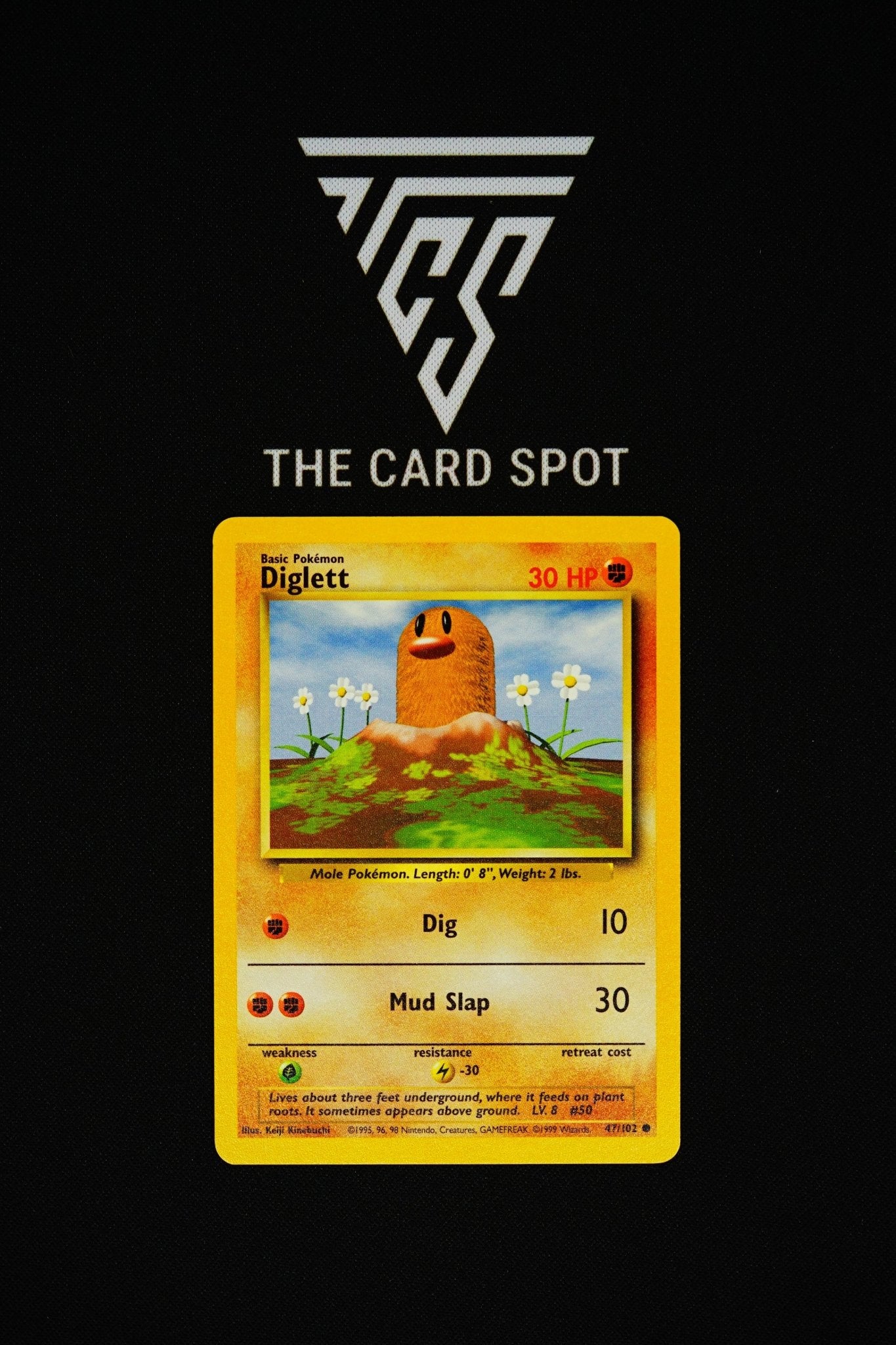 47/102 - Diglett - Pokemon TCG THE CARD SPOT PTY LTD. 47/102 - Diglett - Pokemon TCG THE CARD SPOT PTY LTD.