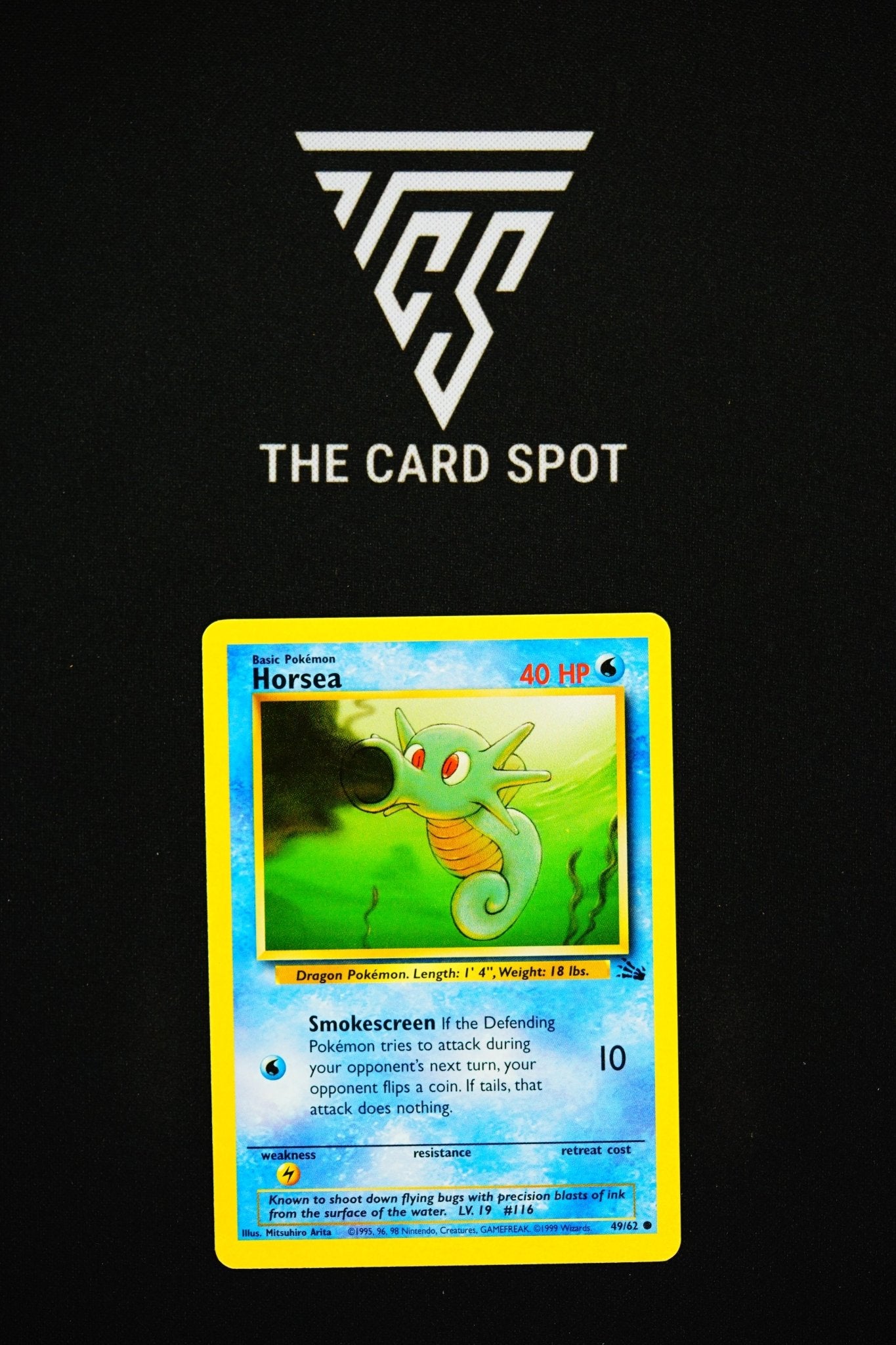 49/62 - Horsea - Pokemon TCG - THE CARD SPOT PTY LTD.