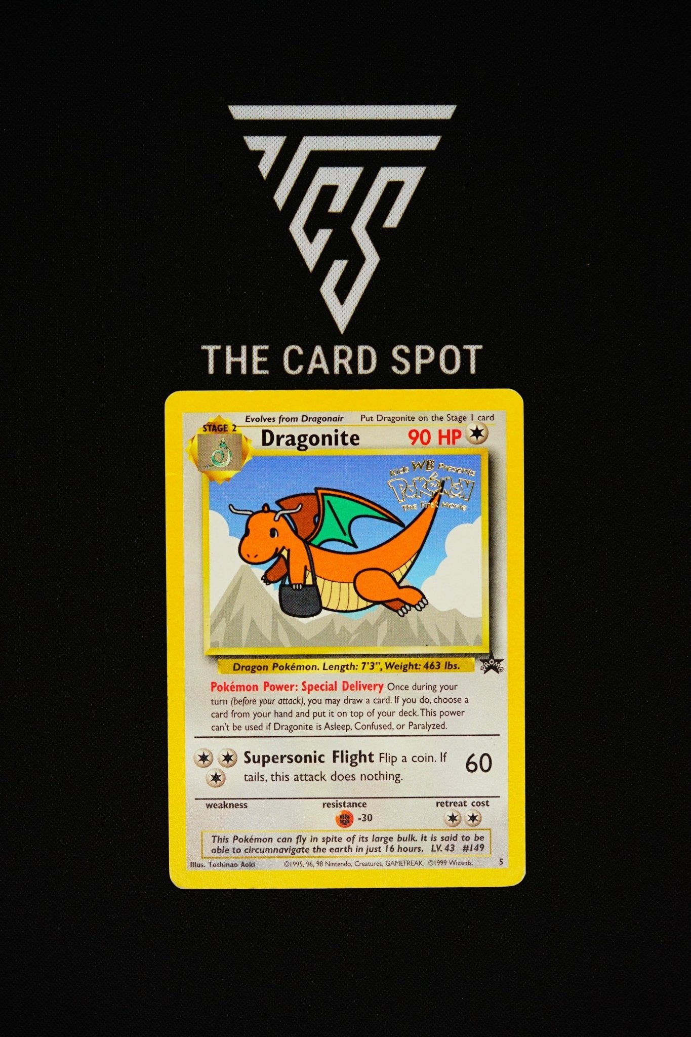 5 - Dragonite Movie Promo - Pokemon TCG THE CARD SPOT PTY LTD. 5 - Dragonite Movie Promo - Pokemon TCG THE CARD SPOT PTY LTD.