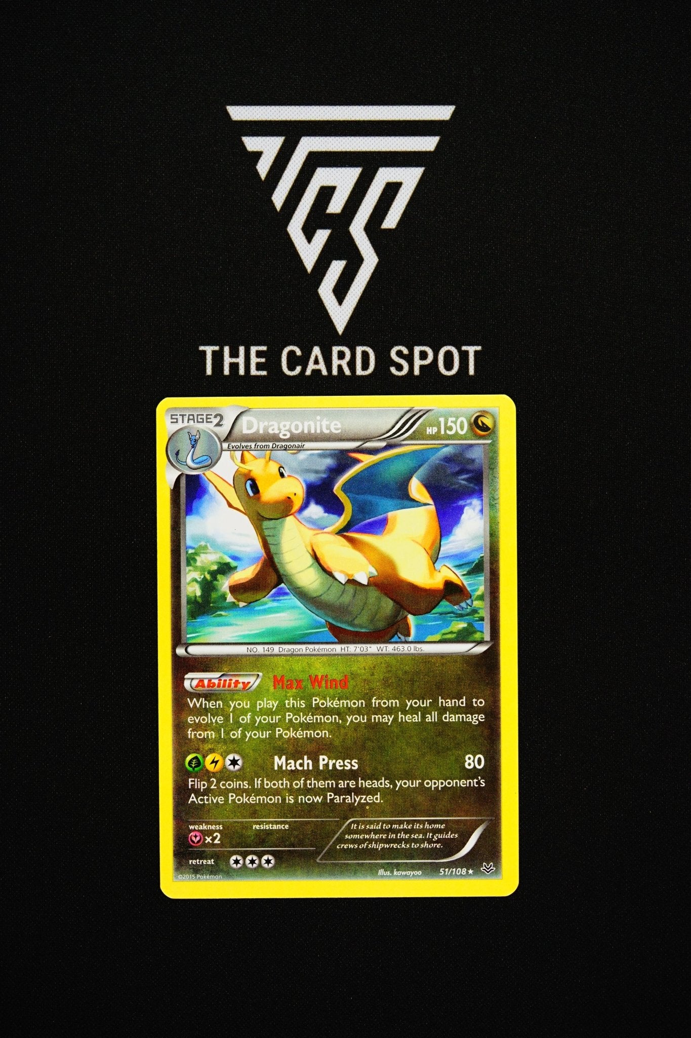 51/108 Dragonite - Pokemon TCG - THE CARD SPOT PTY LTD.