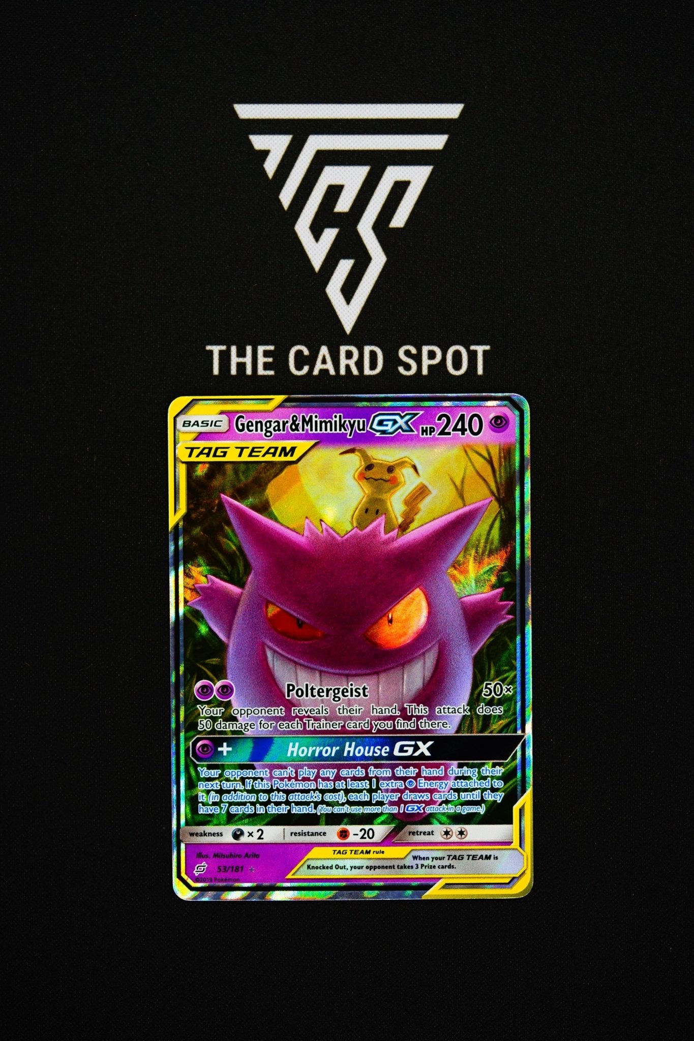 53/181 Gengar & Mimikyu