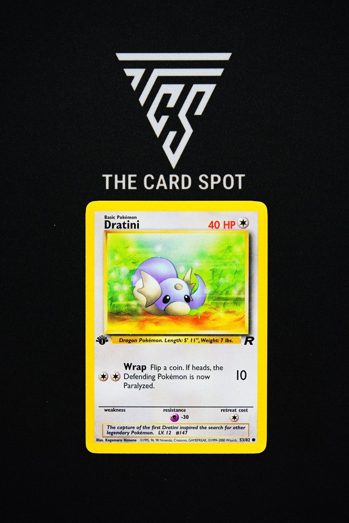 53/82 - Dratini 1st Edition - Pokemon TCG - THE CARD SPOT PTY LTD.
