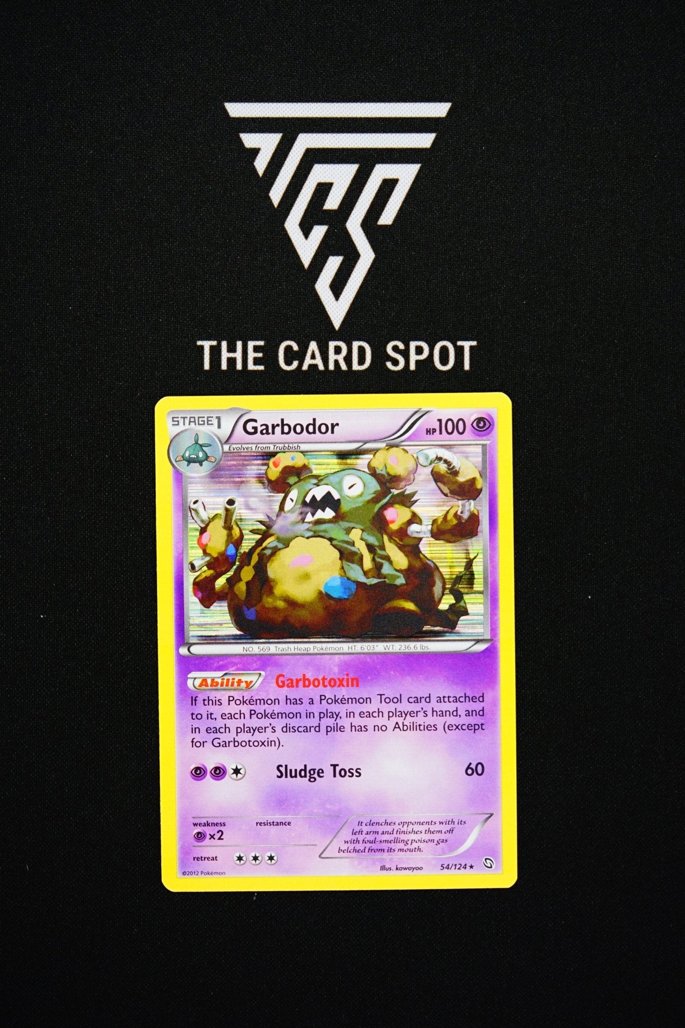 54/124 - Garbodor - Pokemon TCG - THE CARD SPOT PTY LTD.