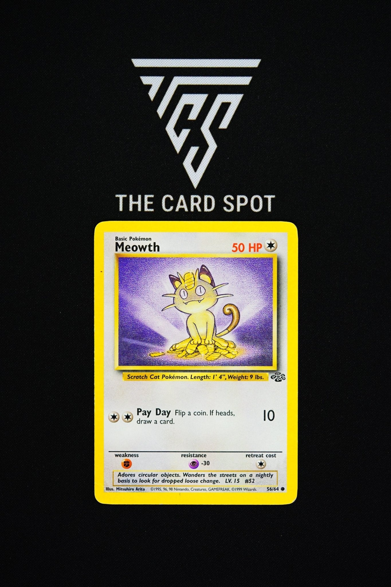 56/64 Meowth - Pokemon TCG - THE CARD SPOT PTY LTD.