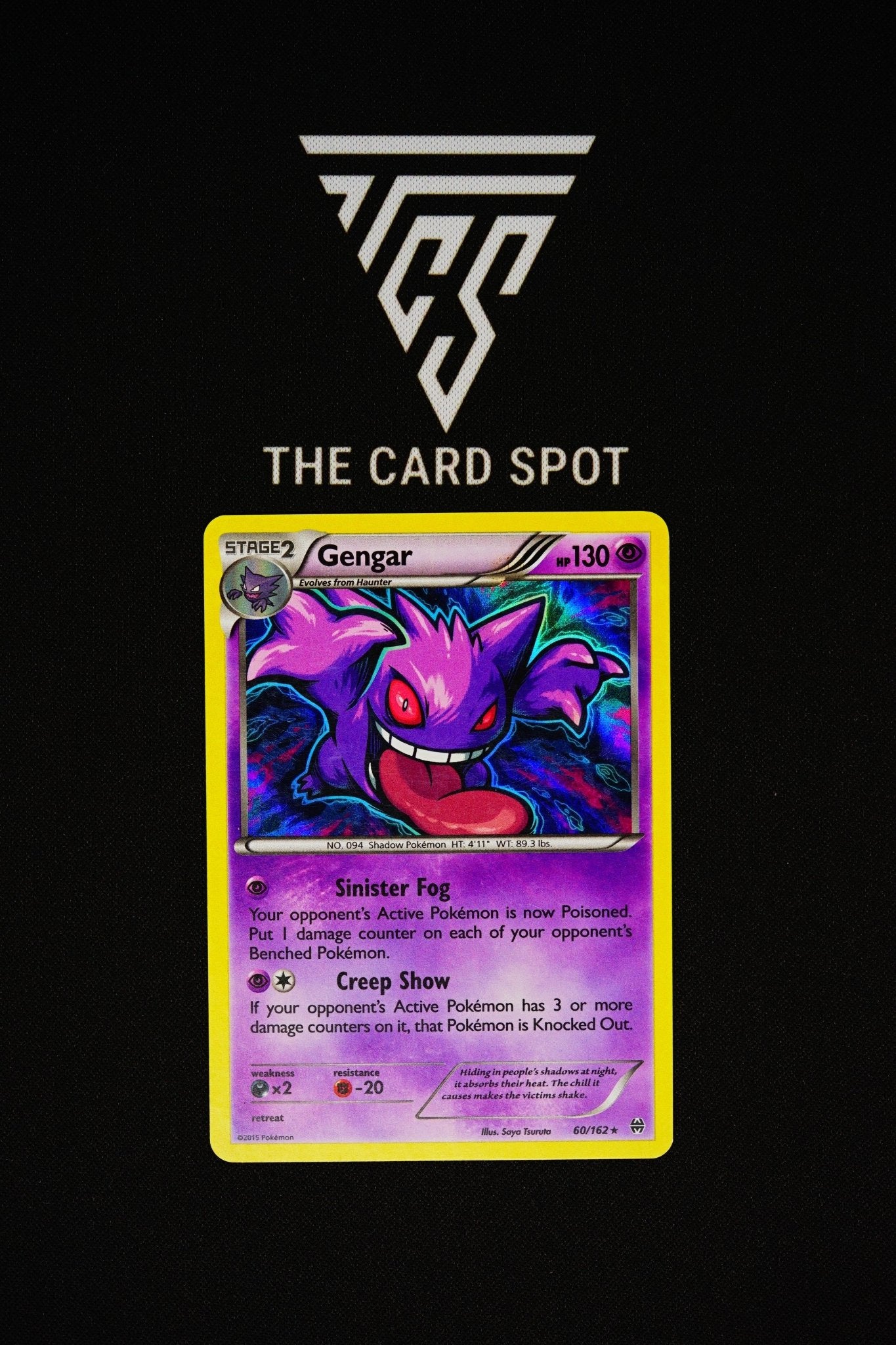 60/162 Gengar - Pokemon TCG - THE CARD SPOT PTY LTD.