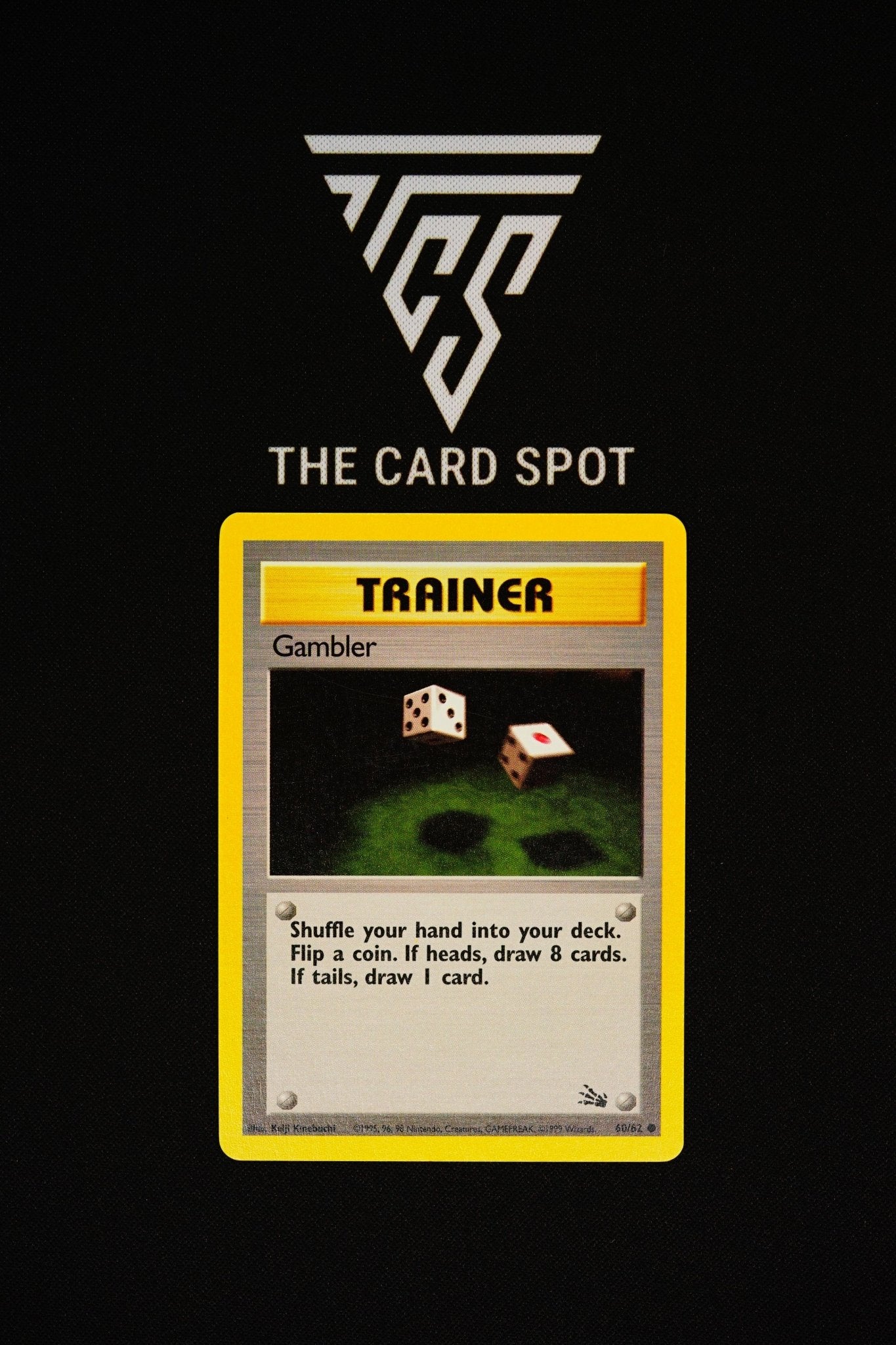 60/62 - Gambler - Pokemon TCG THE CARD SPOT PTY LTD. 60/62 - Gambler - Pokemon TCG THE CARD SPOT PTY LTD.