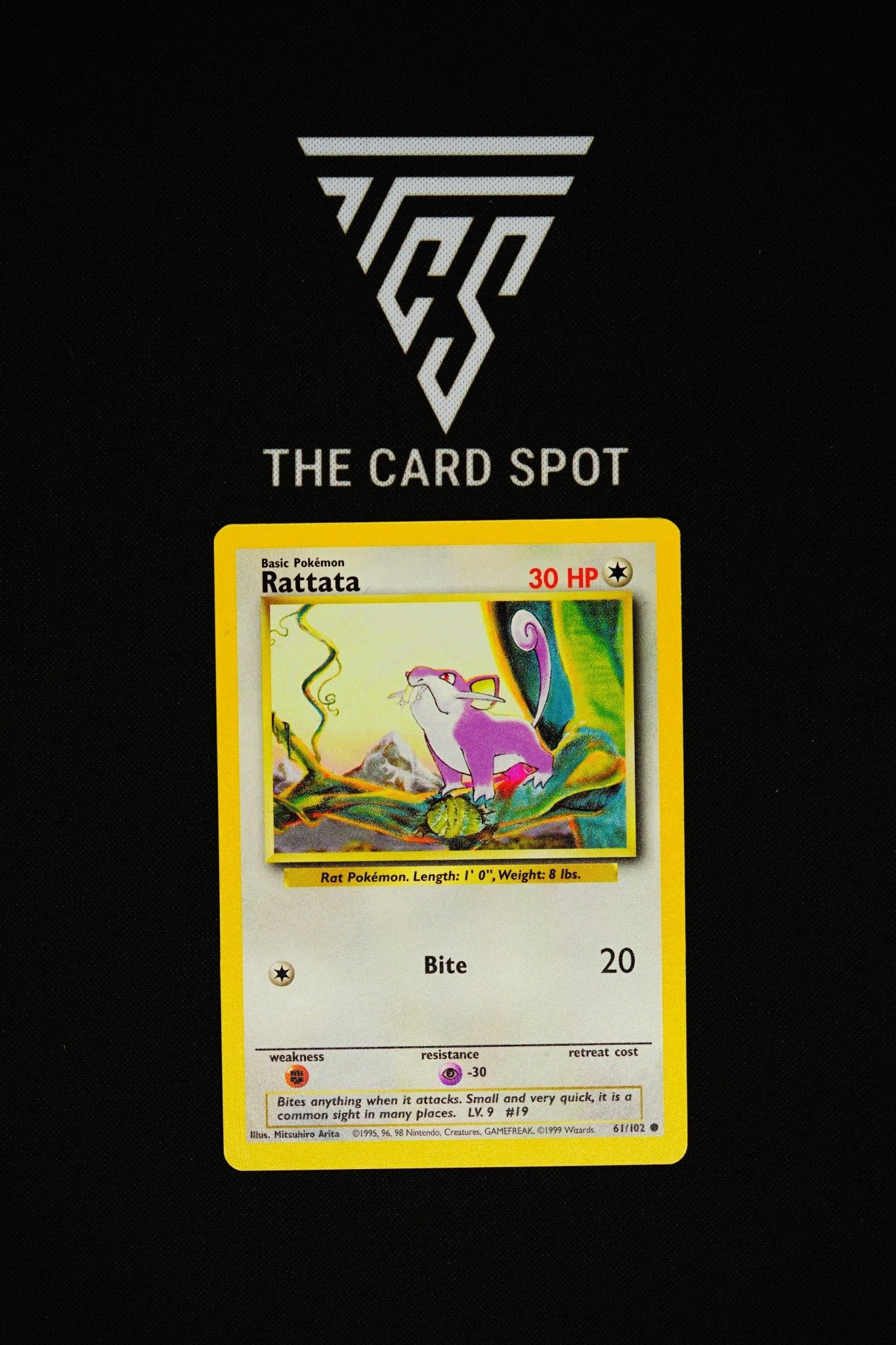 61/102 - Rattata - Pokemon TCG THE CARD SPOT PTY LTD. 61/102 - Rattata - Pokemon TCG THE CARD SPOT PTY LTD.