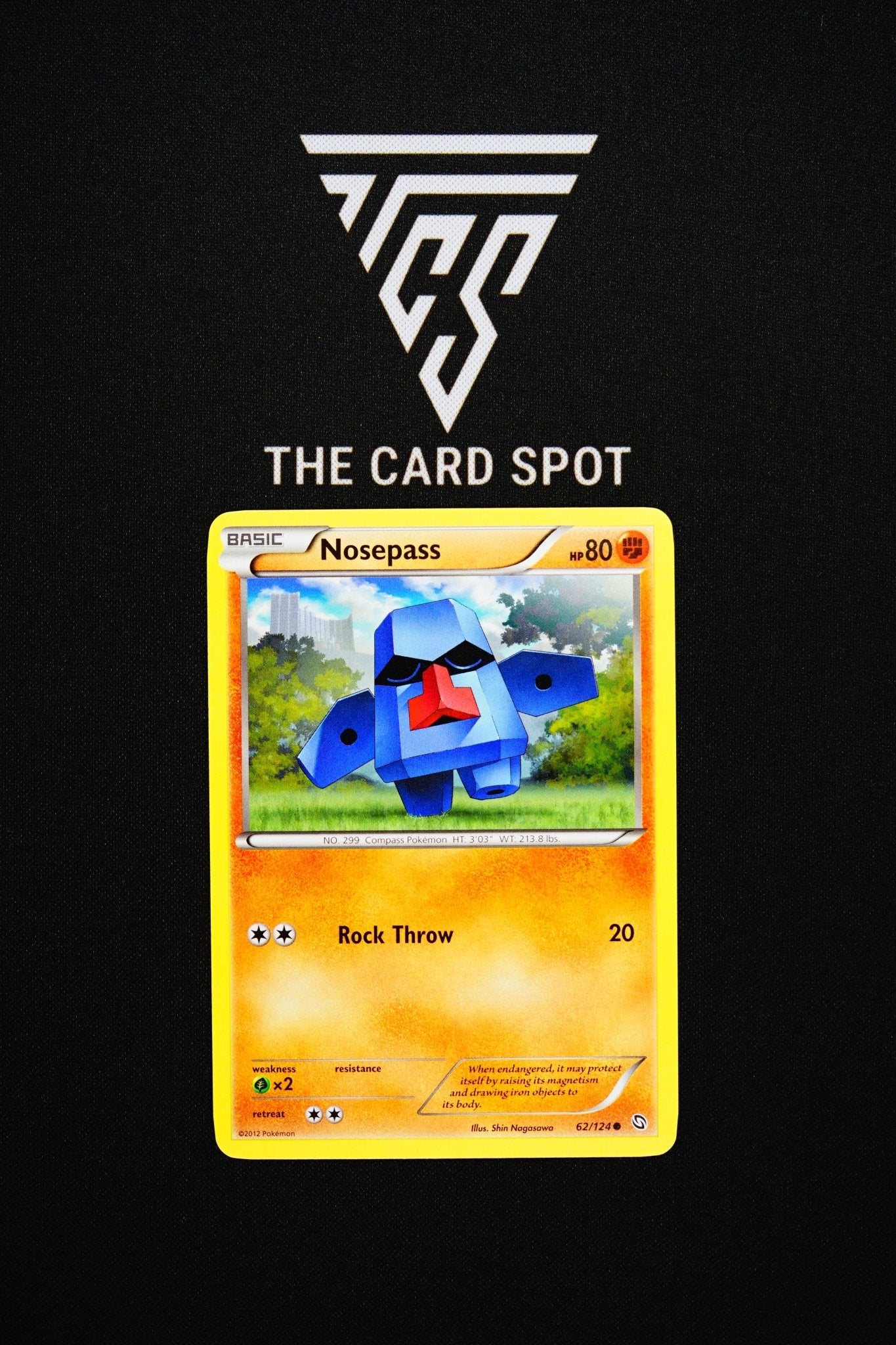 62/124 Nosepass - Pokemon TCG - THE CARD SPOT PTY LTD.