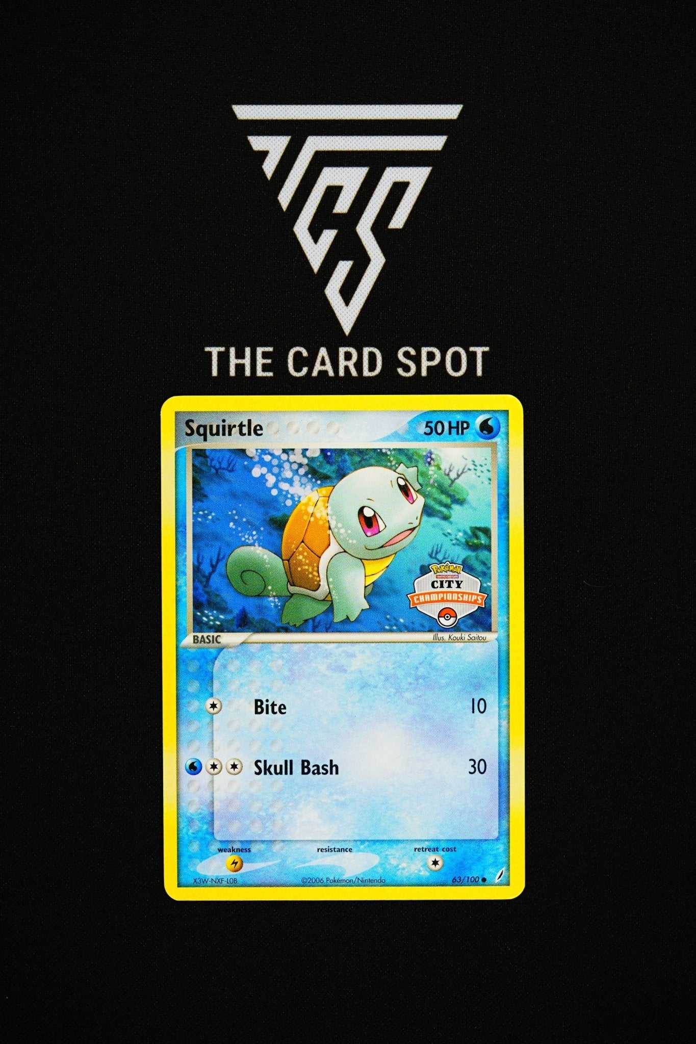 63/100 Squirtle - Pokemon TCG - THE CARD SPOT PTY LTD.