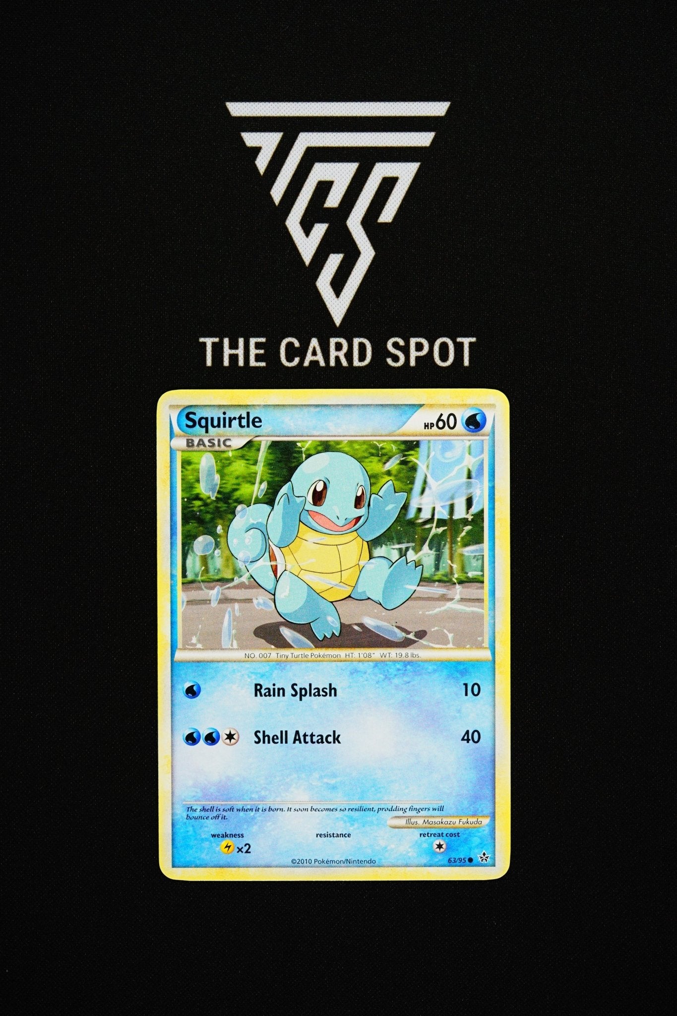 63/95 Squirtle - Pokemon TCG - THE CARD SPOT PTY LTD.