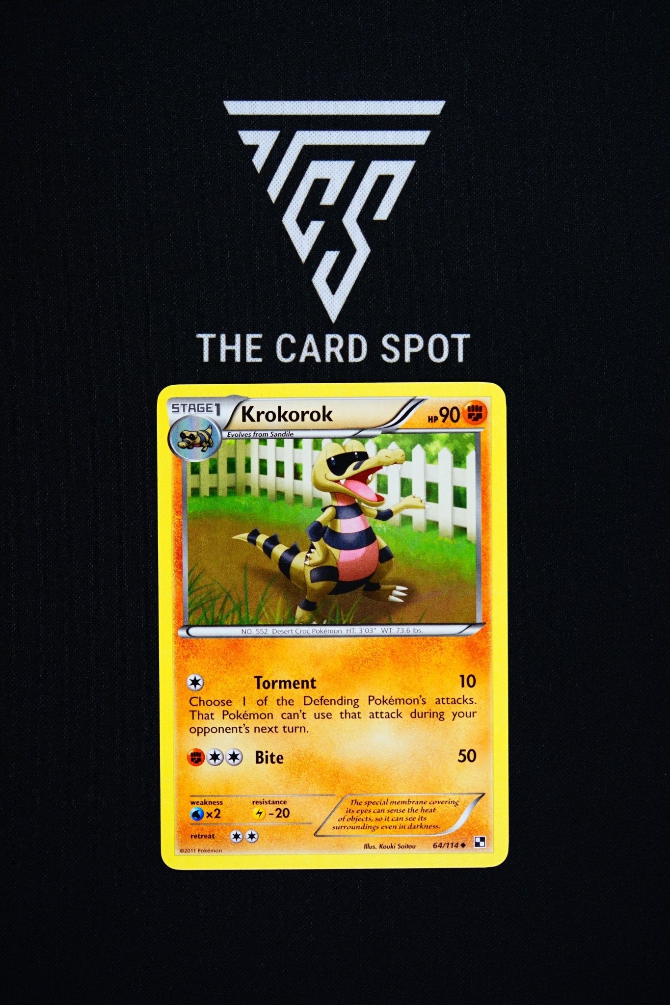 64/114 Krokkorok - Pokemon TCG - THE CARD SPOT PTY LTD.