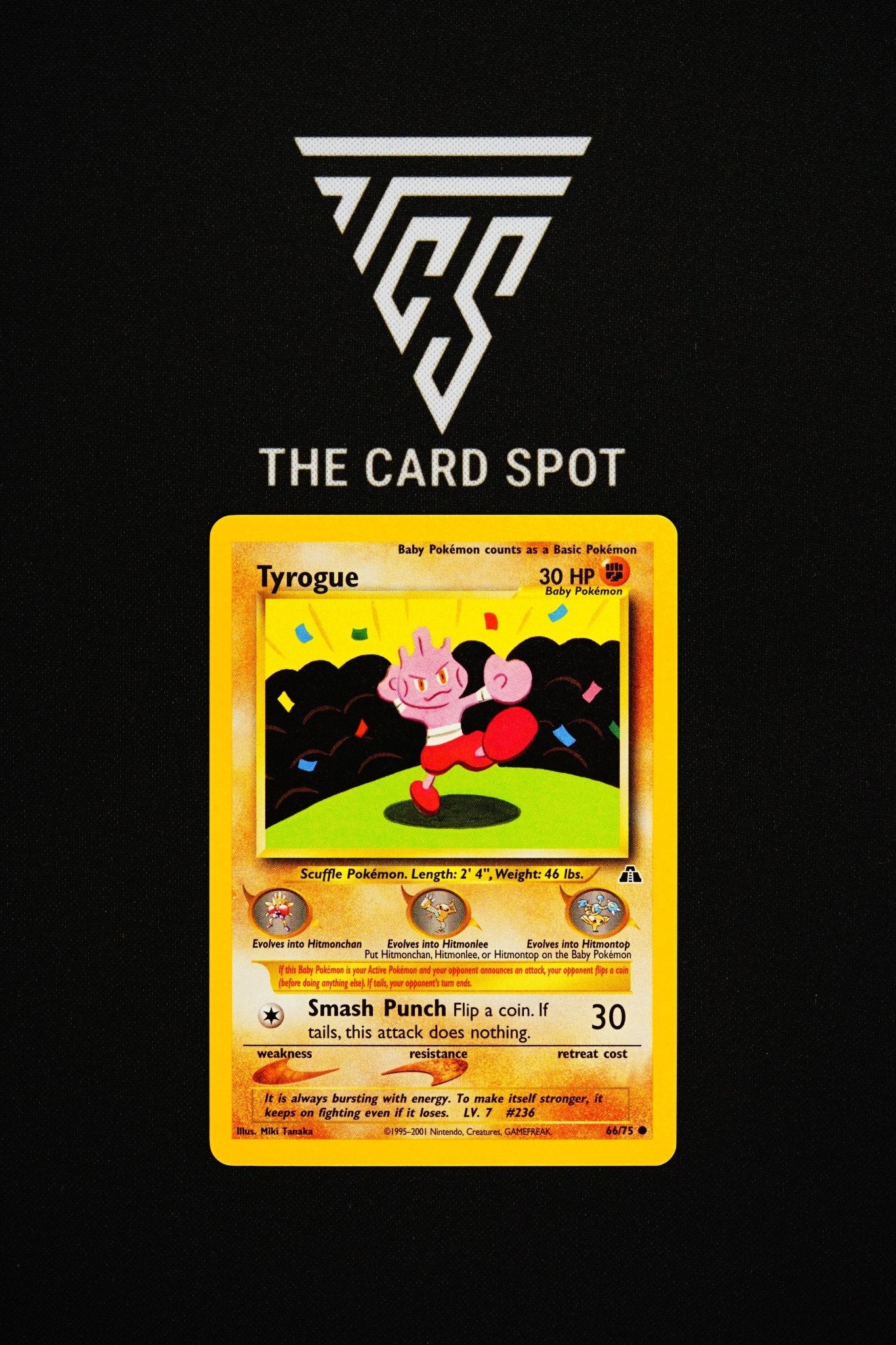 66/75 Tyrogue - Pokemon TCG - THE CARD SPOT PTY LTD.
