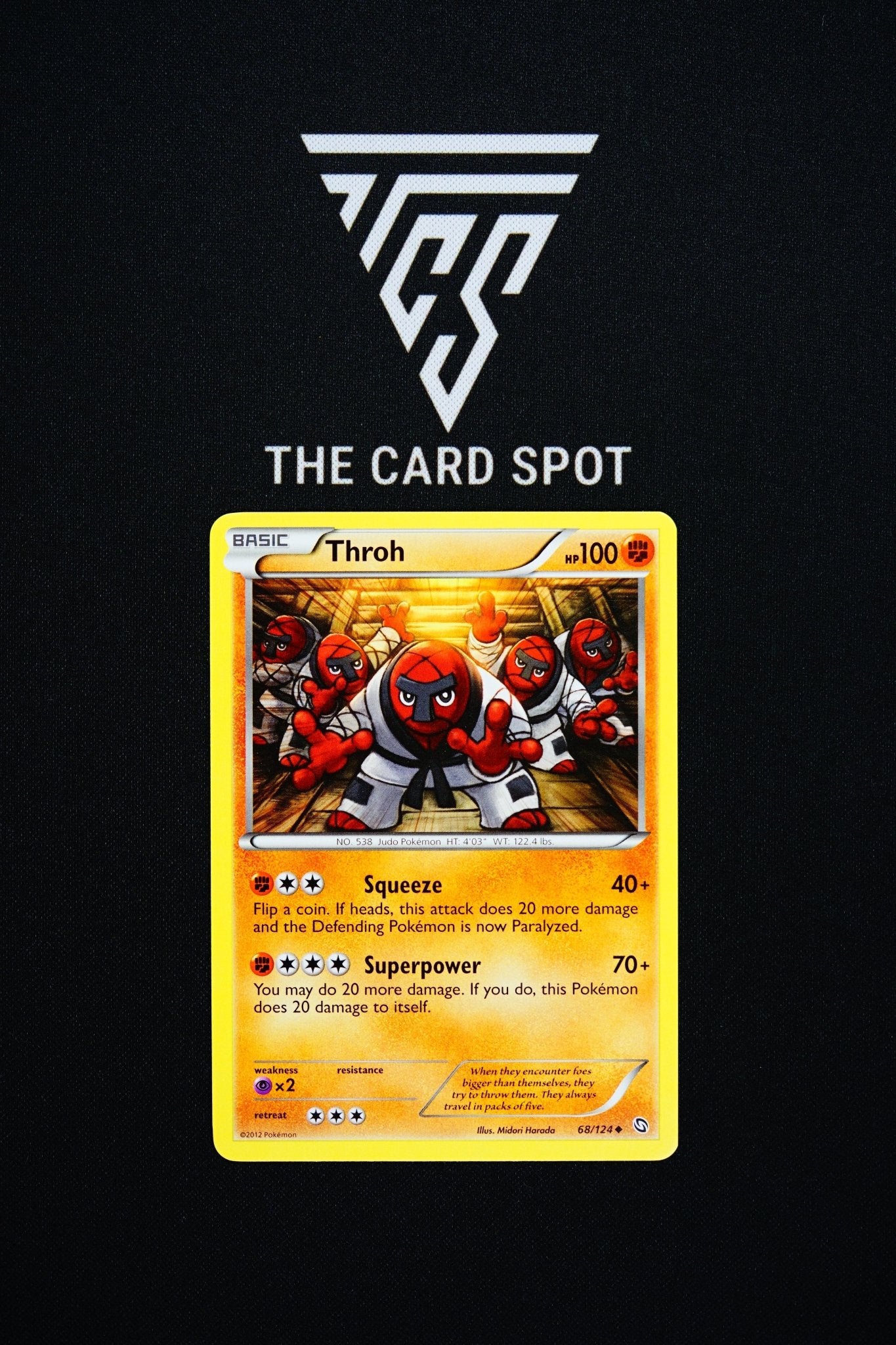 68/124 Throh - Pokemon TCG - THE CARD SPOT PTY LTD.