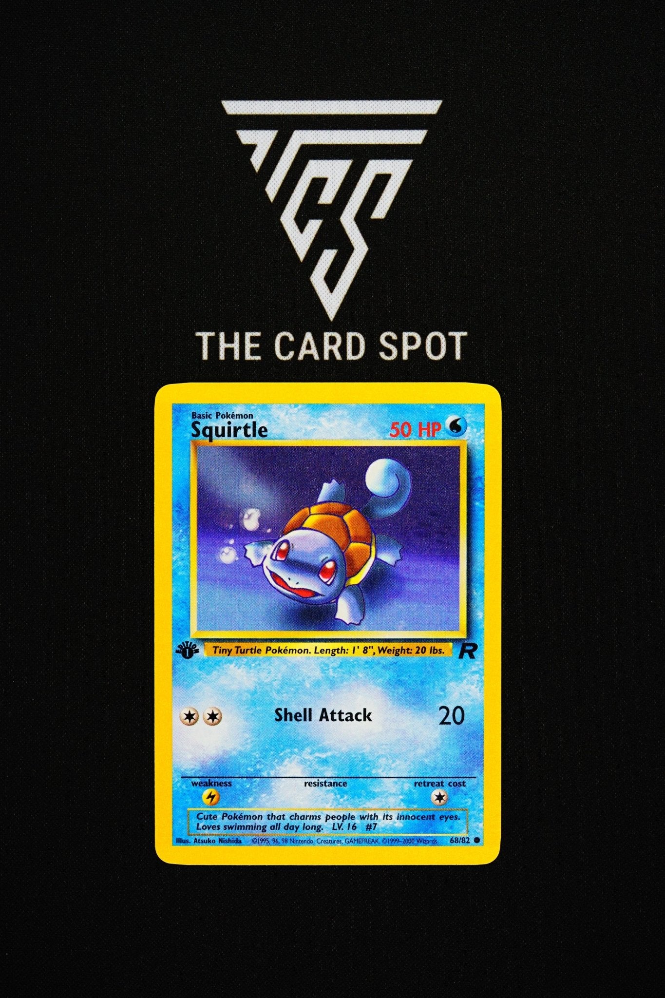 68/82 Squirtle - Pokemon TCG - THE CARD SPOT PTY LTD.