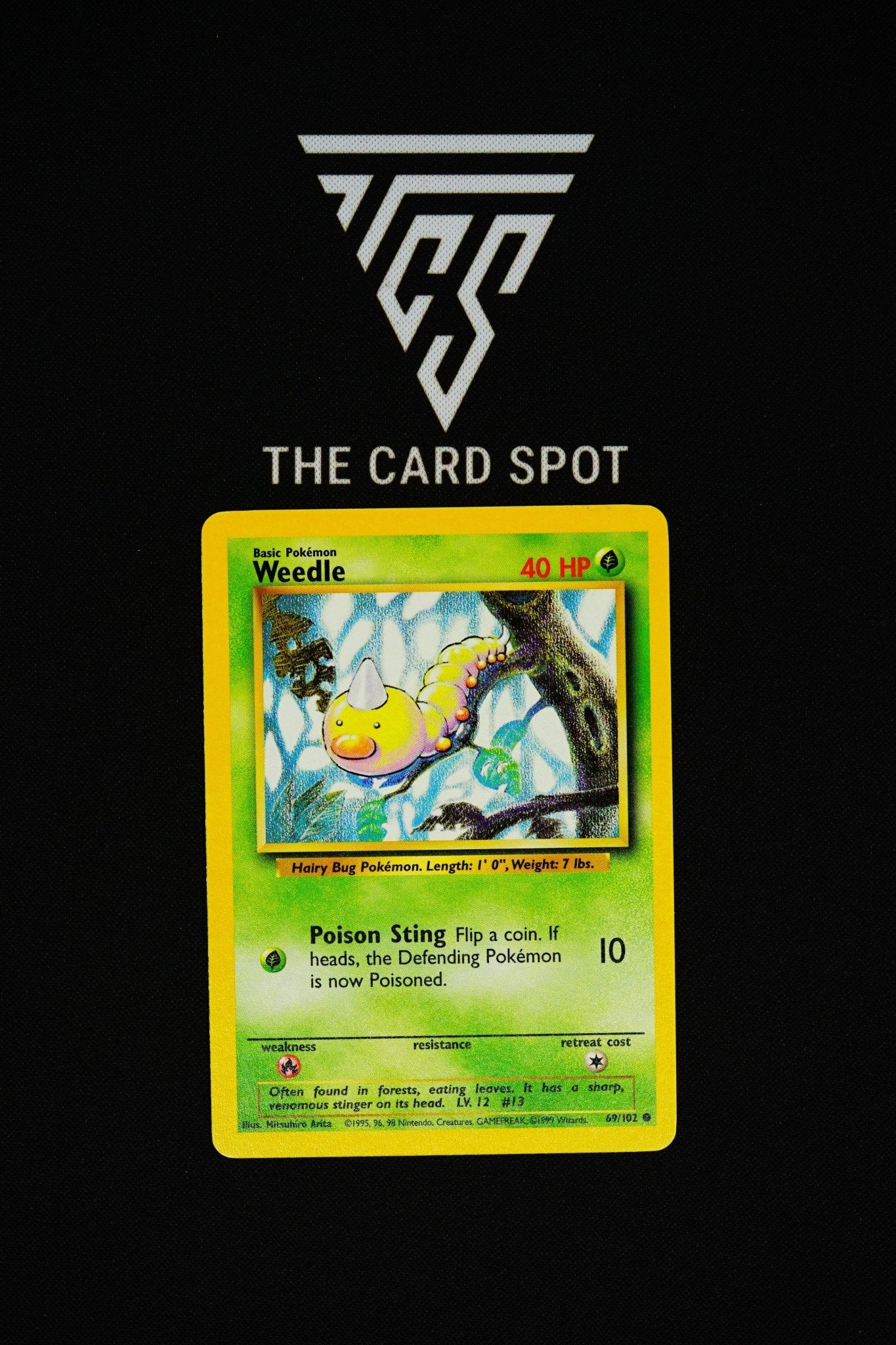 69/102 - Weedle - Pokemon TCG THE CARD SPOT PTY LTD. 69/102 - Weedle - Pokemon TCG THE CARD SPOT PTY LTD.
