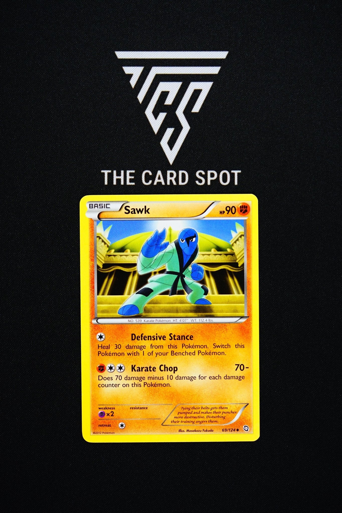 69/124 Sawk - Pokemon TCG - THE CARD SPOT PTY LTD.