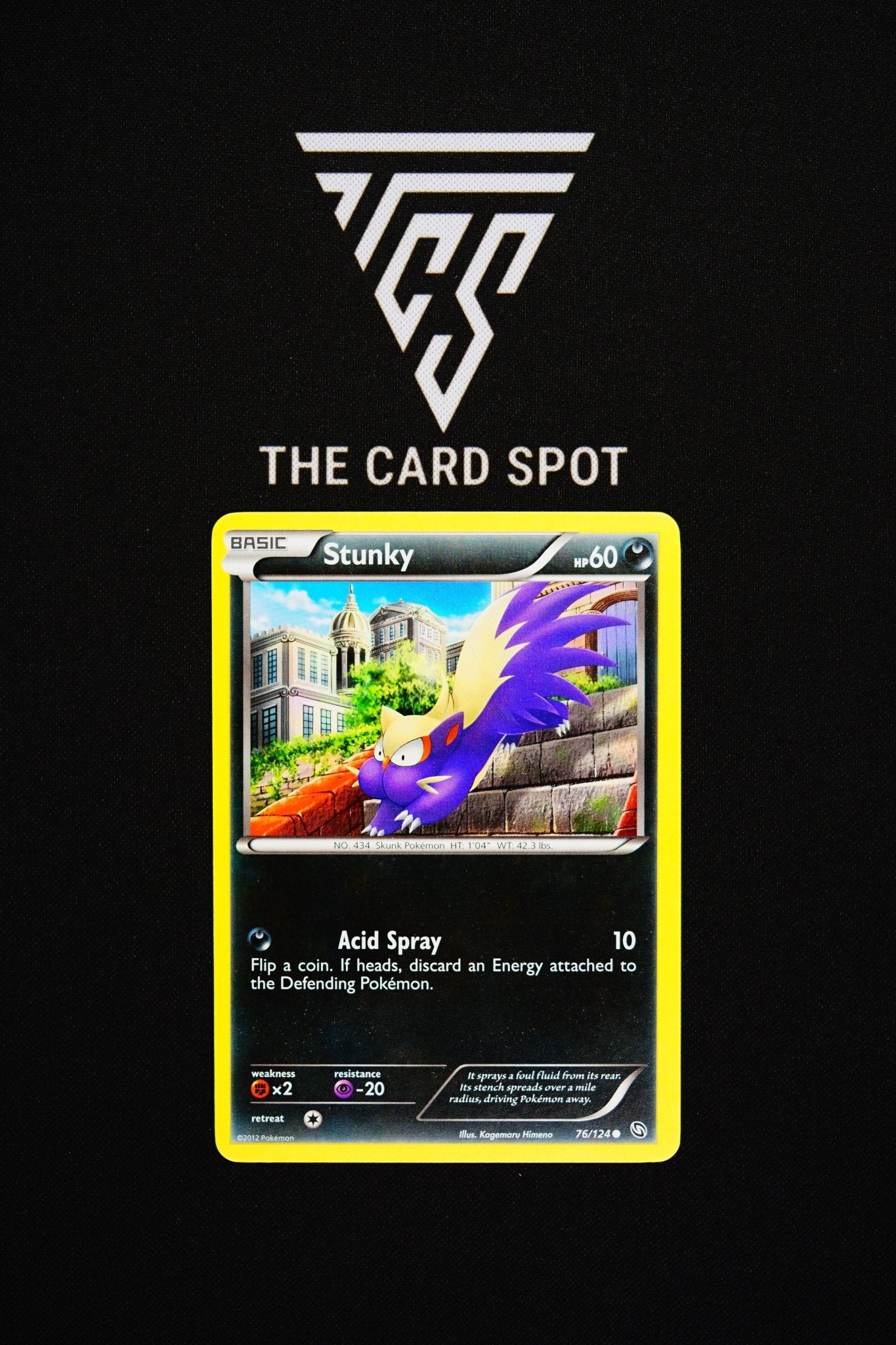 76/124 Stunky - Pokemon TCG - THE CARD SPOT PTY LTD.