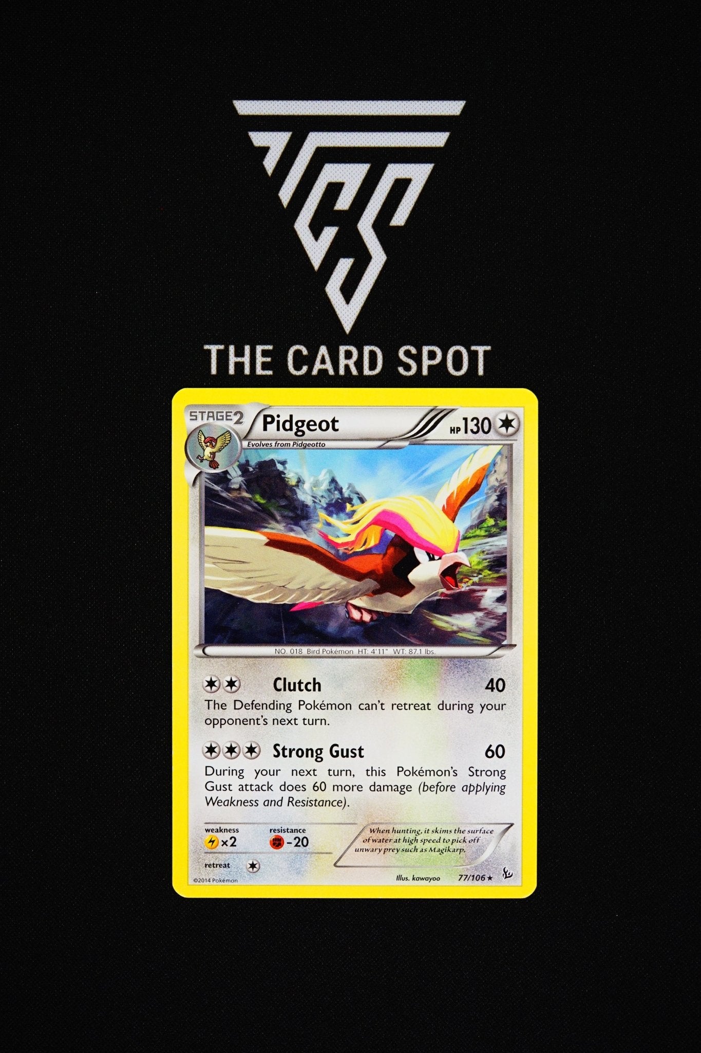 77/106 Pidgeot - Pokemon TCG - THE CARD SPOT PTY LTD.