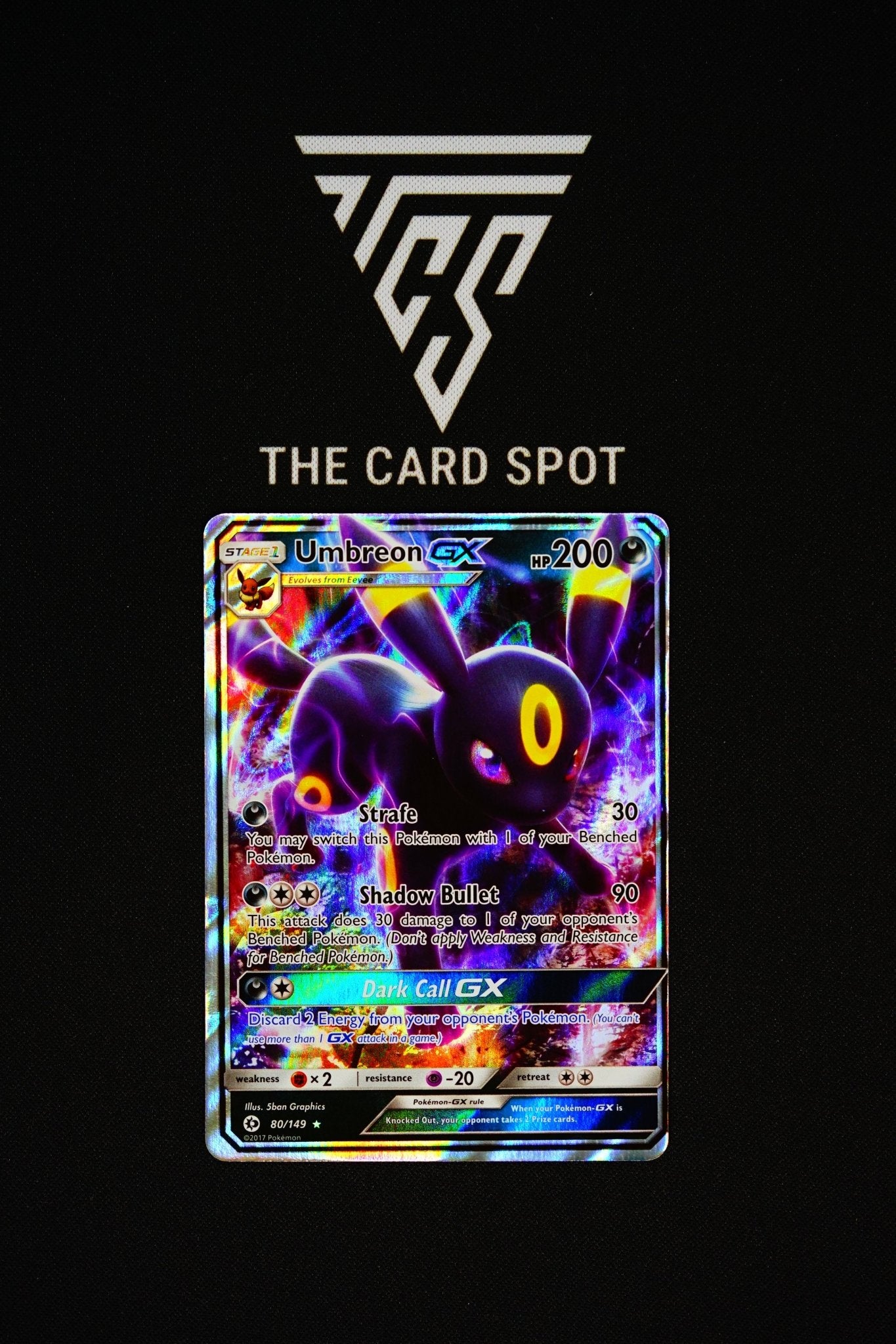 80/149 Umbreon GX - Pokemon TCG - THE CARD SPOT PTY LTD.