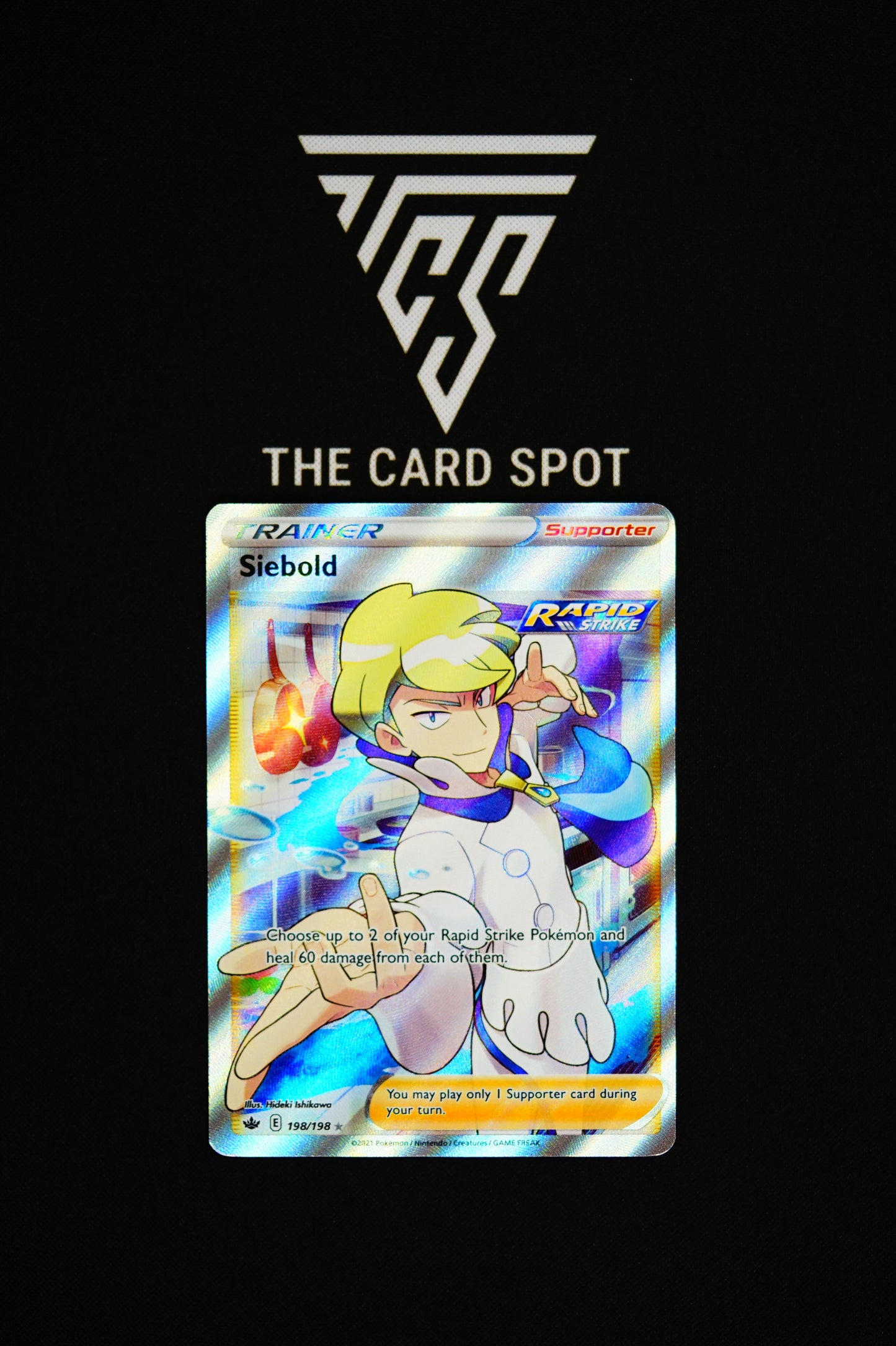 198/198 Siebold - Pokemon TCG