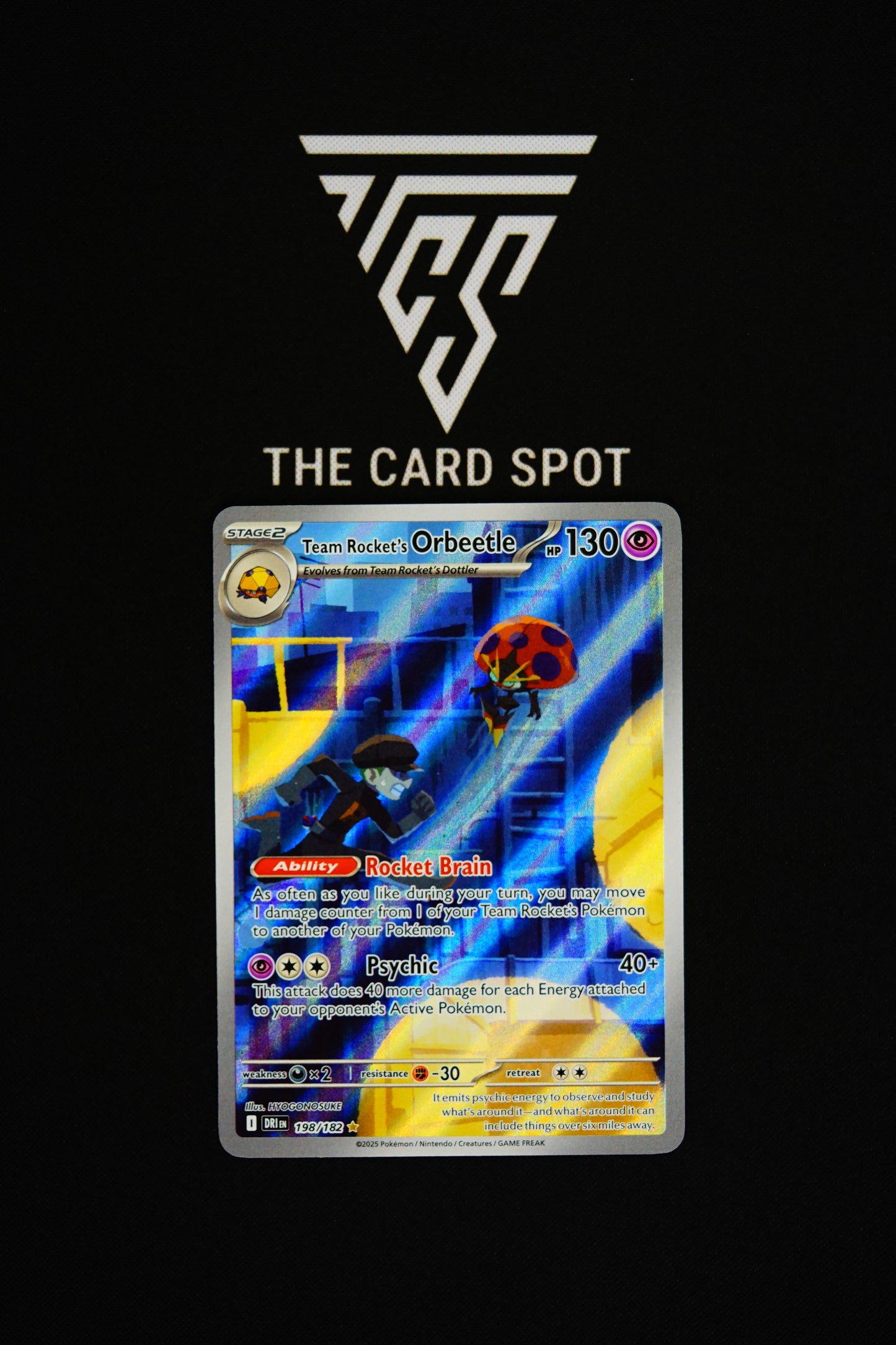 198/182 Team Rocket's Orbeetle - Pokemon TCG