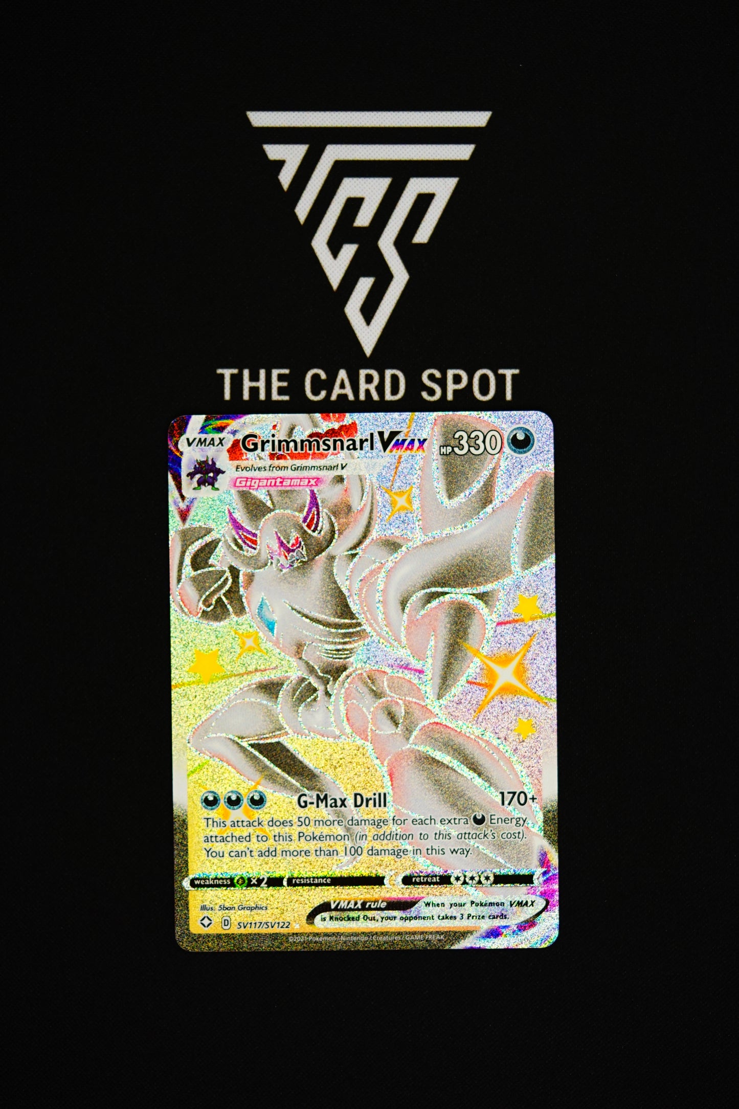 SV117/SV122 Grimmsnarl VMAX - Pokemon TCG