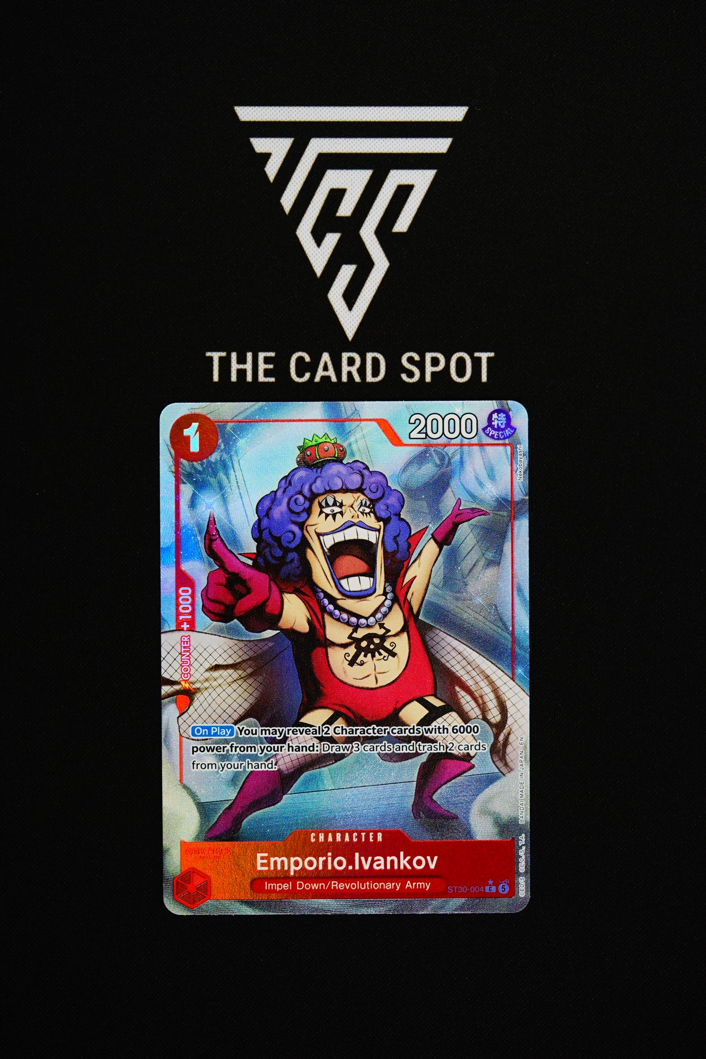 ST30-004 Emporio Ivankov C Alt Art - One Piece TCG