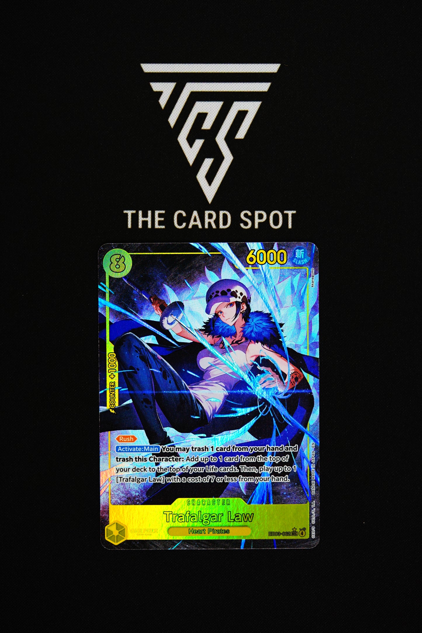 EB03-062 Trafalgar Law SEC Alt Art - One Piece TCG