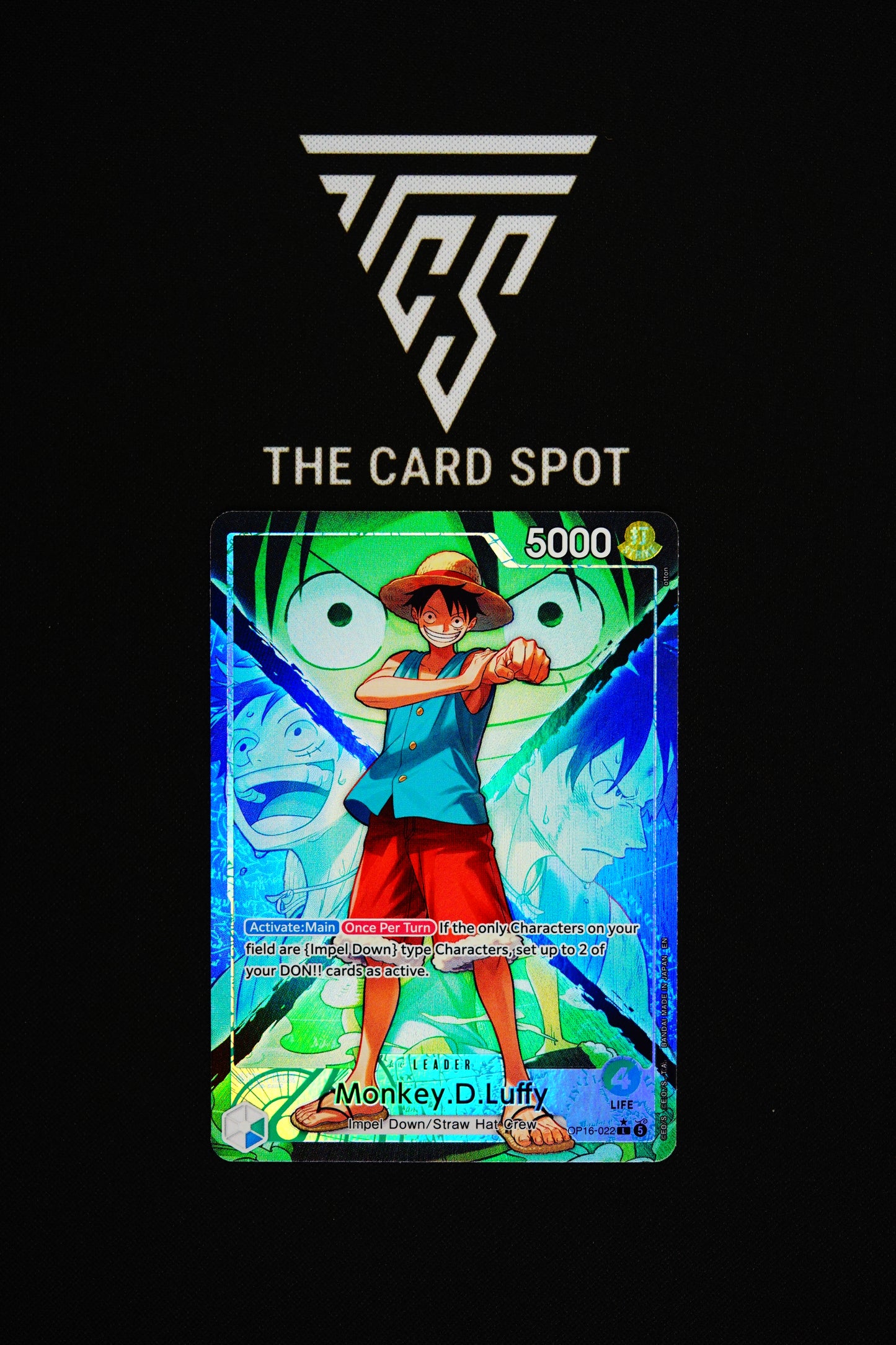 OP16-022 Monkey D Luffy L Alt Art - One Piece TCG