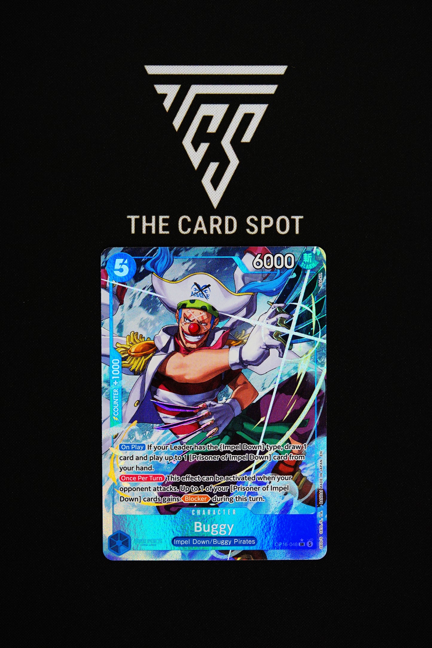 OP16-048 Buggy SR Alt Art - One Piece TCG
