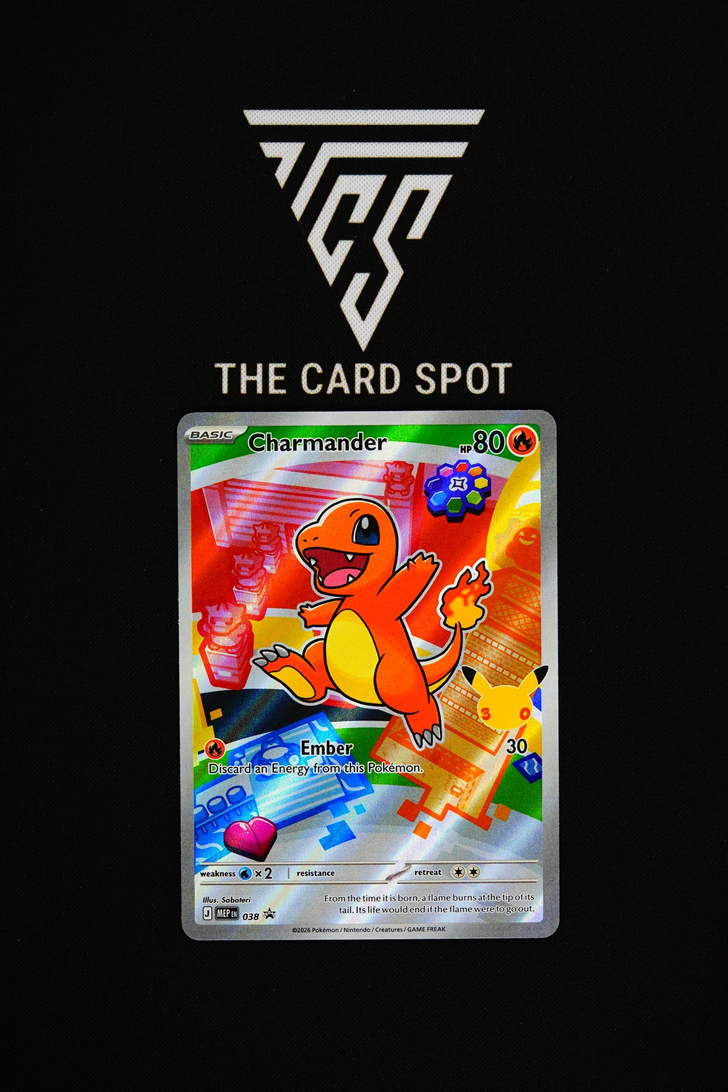 038 Charmander - Pokemon TCG