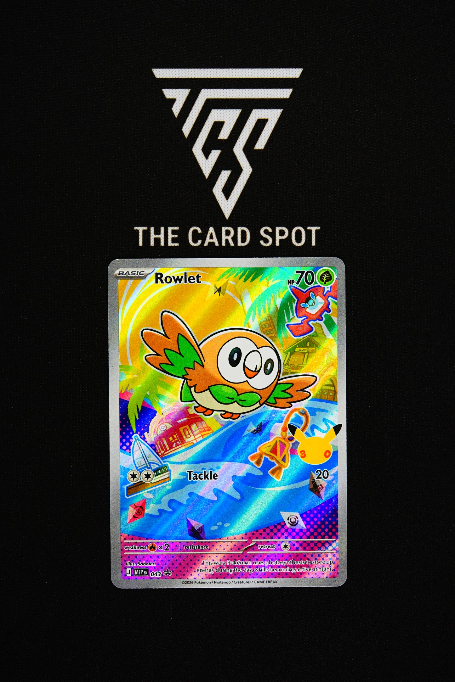043 Rowlet - Pokemon TCG