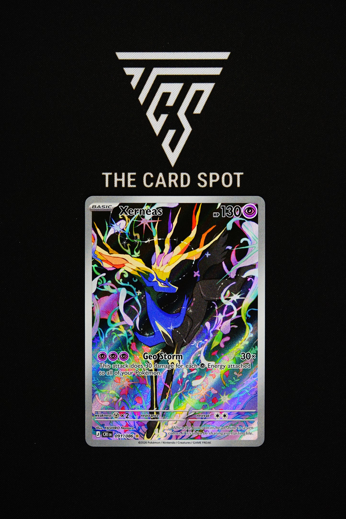 091/086 Xerneas - Pokemon TCG