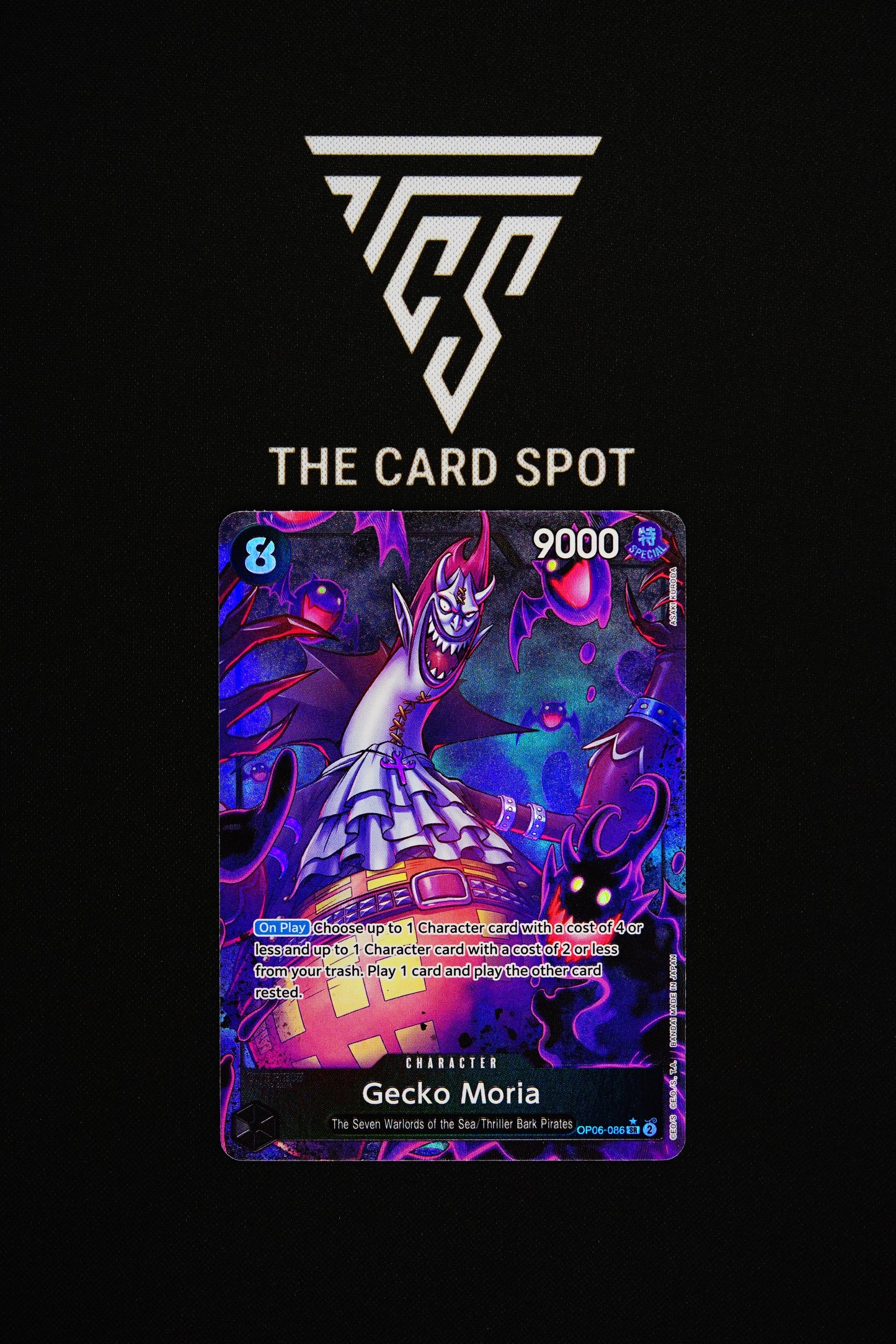 OP06-086 Gecko Moria - One Piece TCG