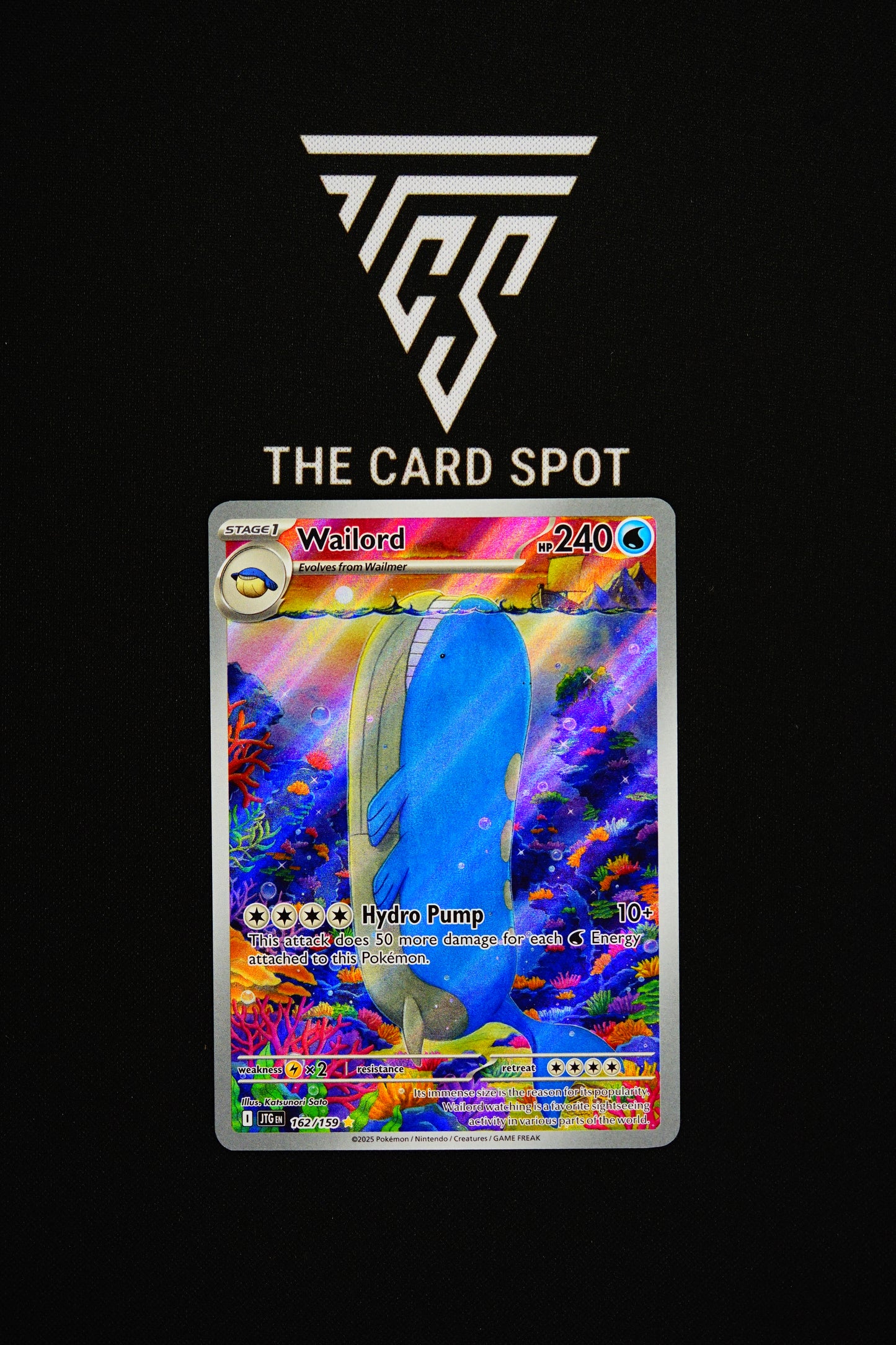 162/159 Wailord - Pokemon TCG