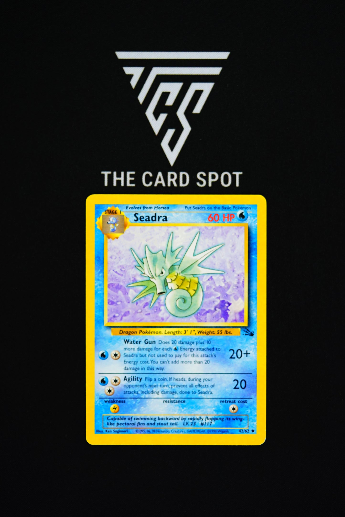 42/62 Seadra - Pokemon TCG