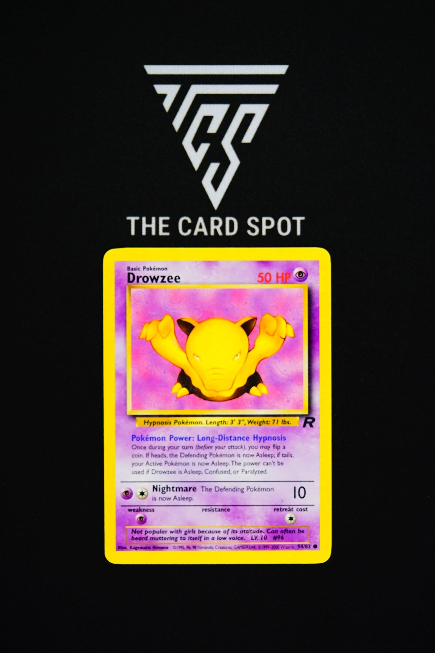 54/82 Drowzee - Pokemon TCG