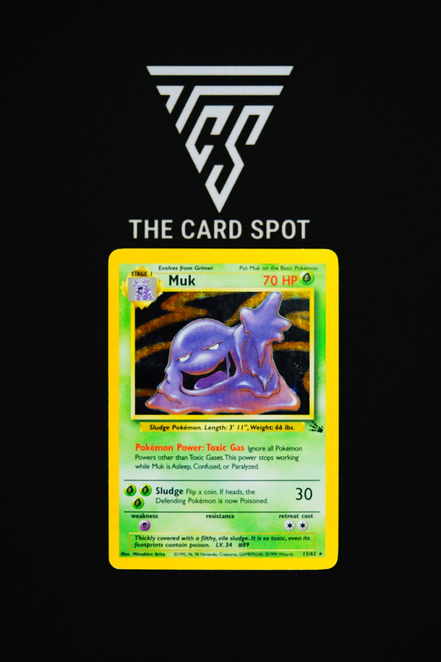 13/62 Muk - Pokemon TCG