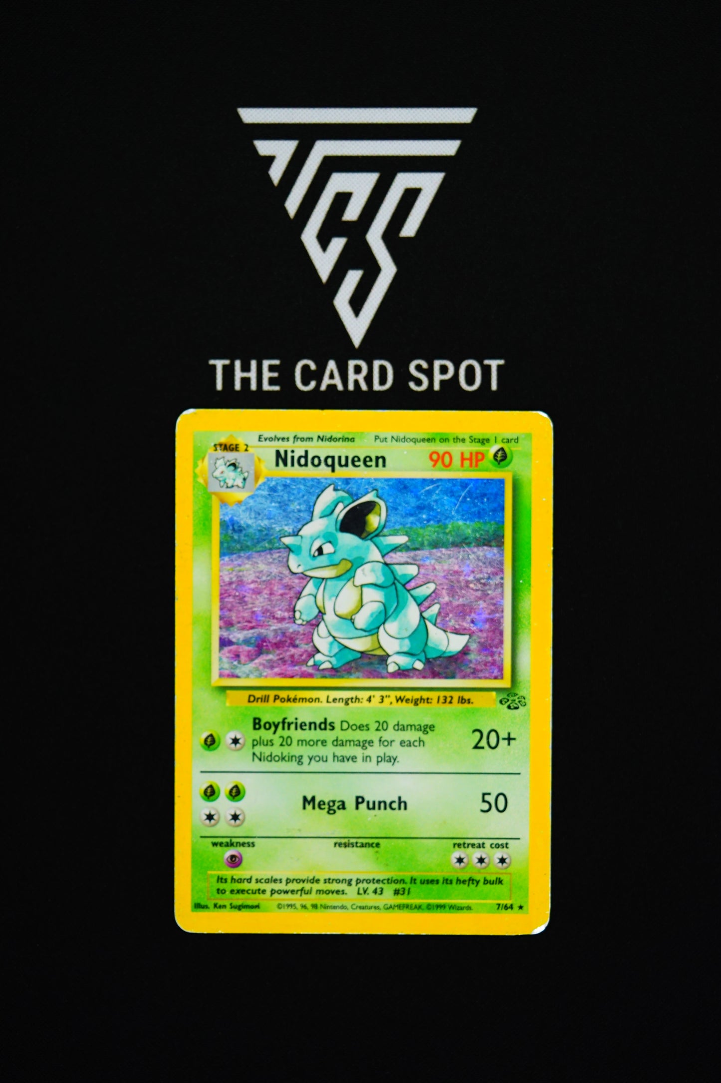 7/64 Nidoqueen - Pokemon TCG
