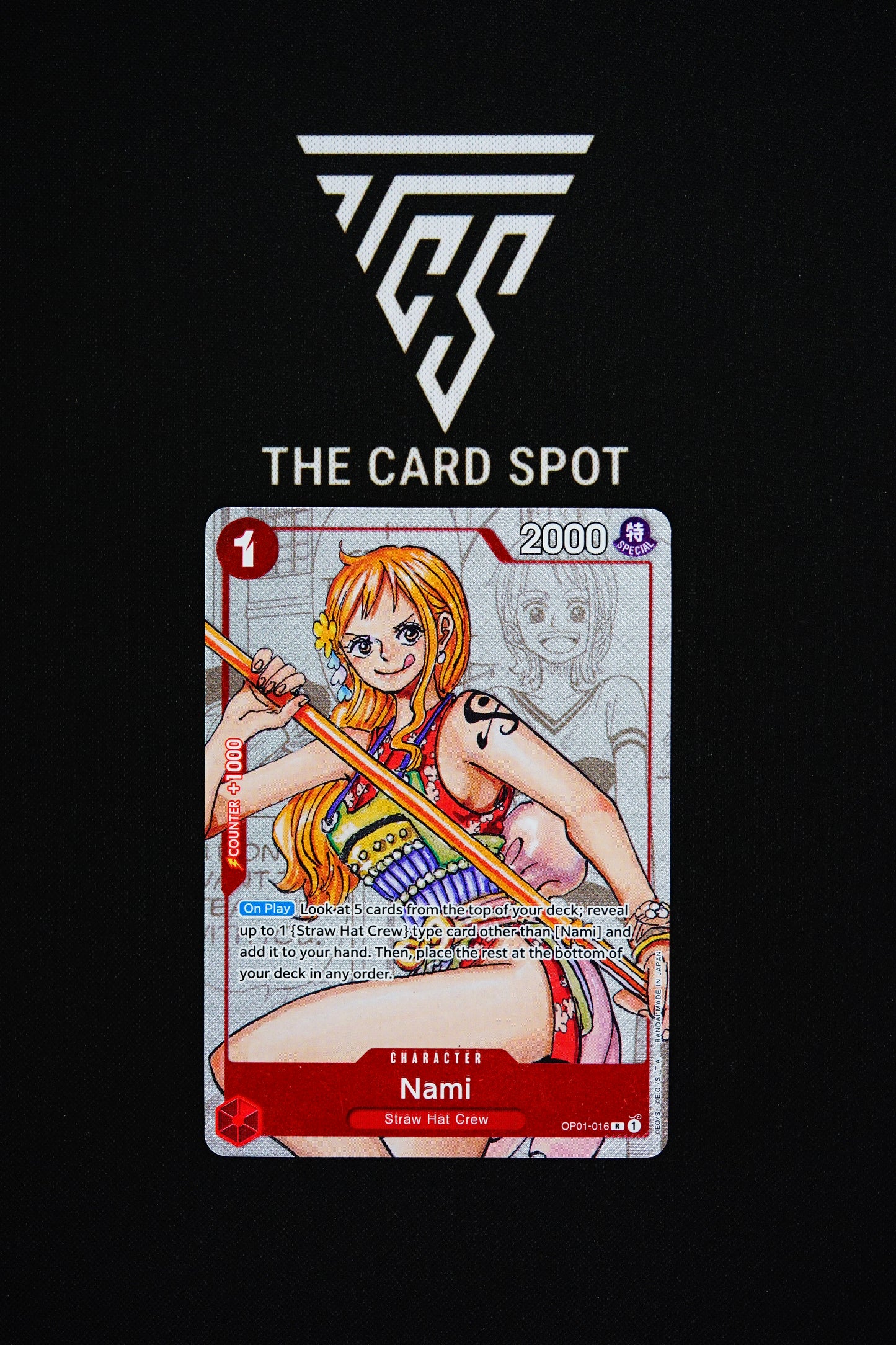 OP01-016 Nami R Alt Art - One Piece TCG