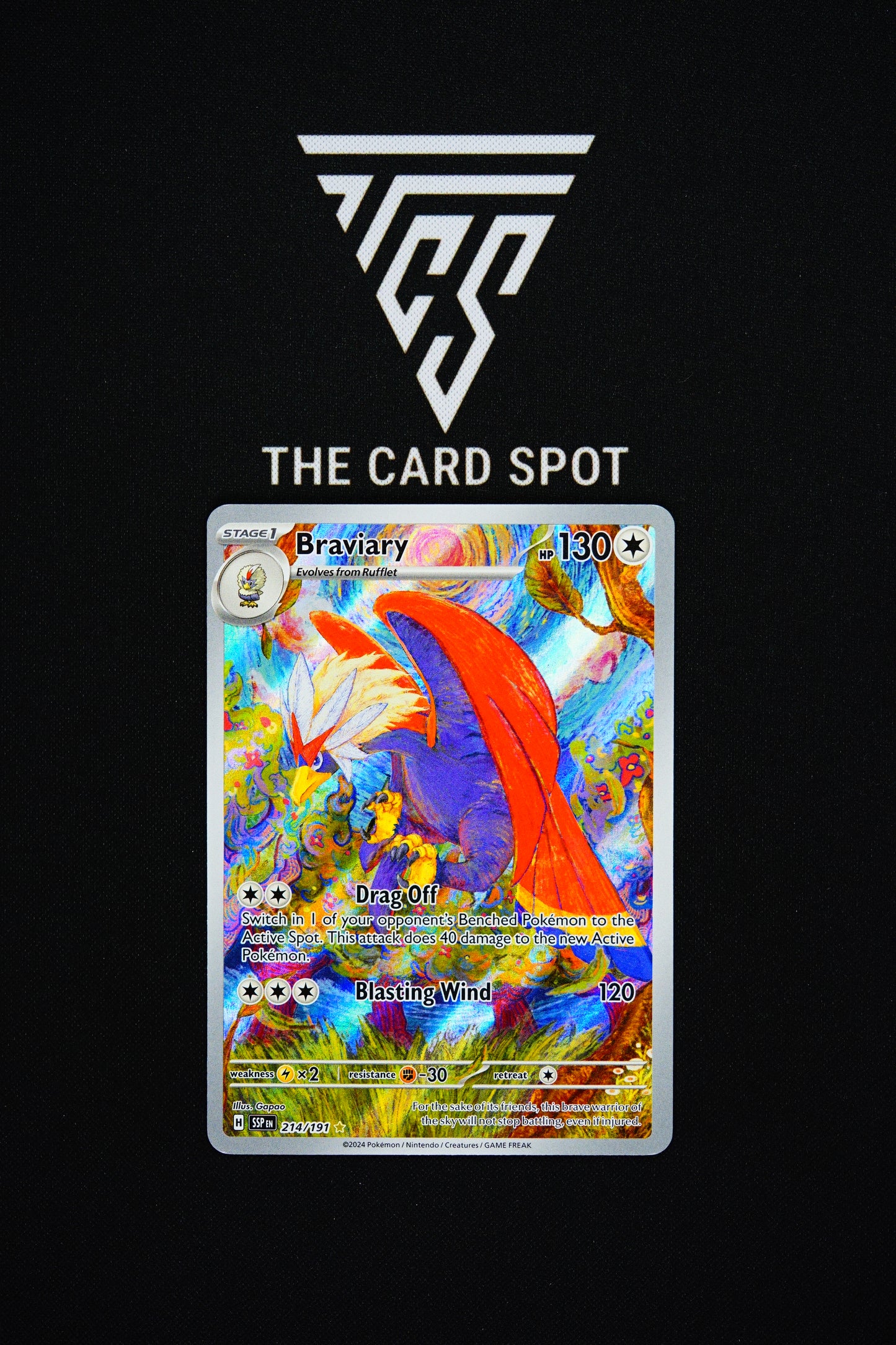 214/191 Braviary - Pokemon TCG