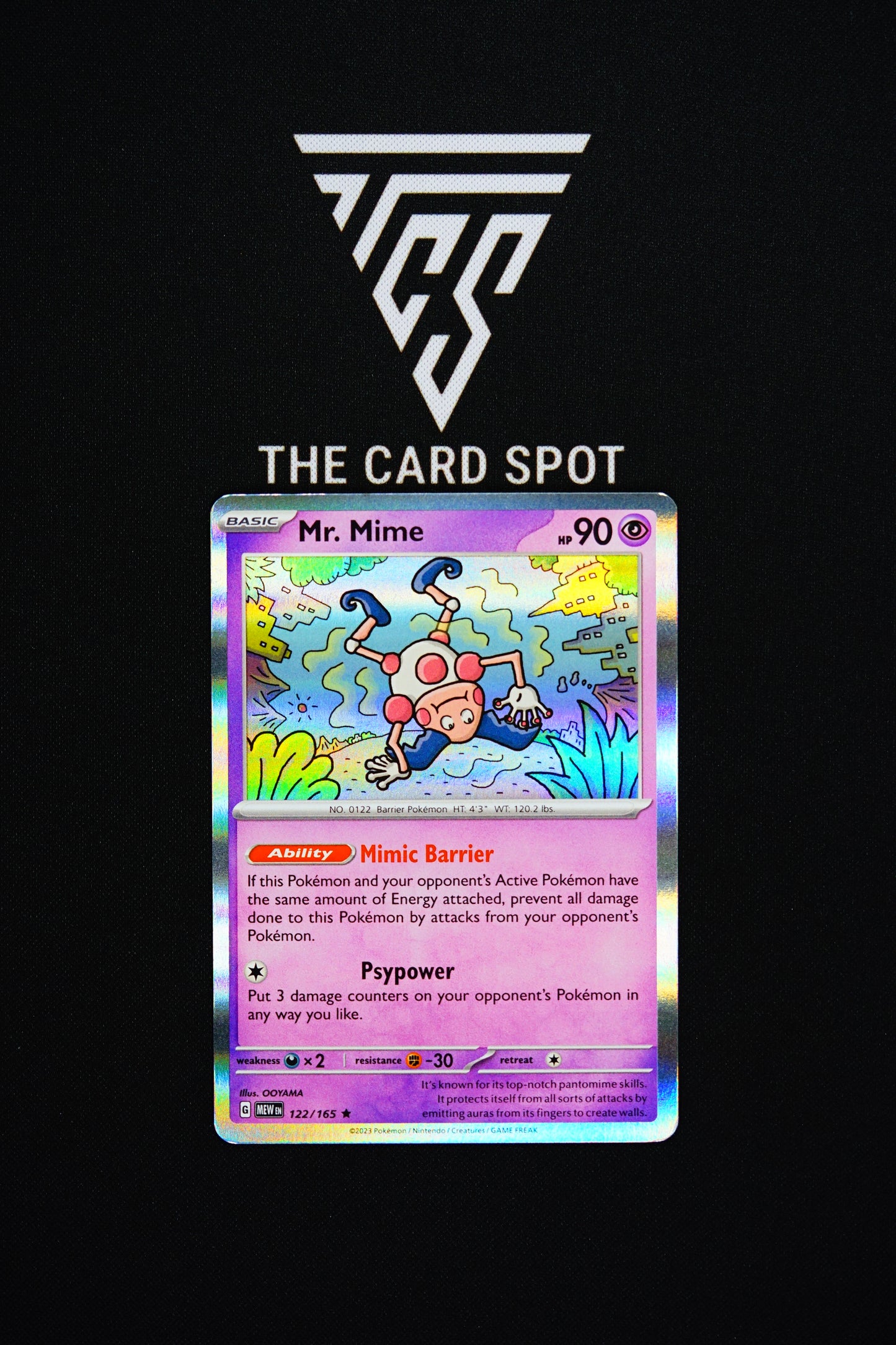 122/165 Mr. Mime - Pokemon TCG