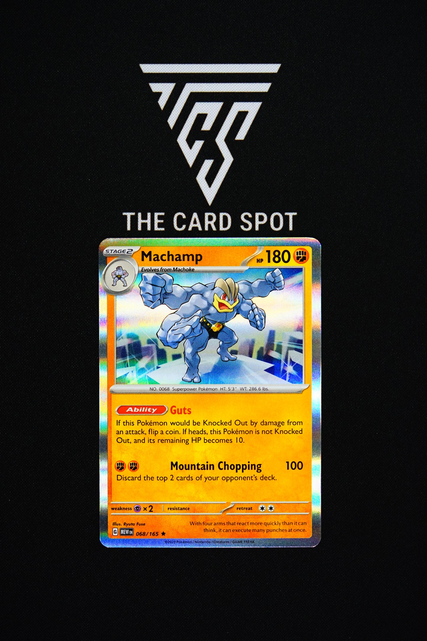 068/165 Machamp - Pokemon TCG