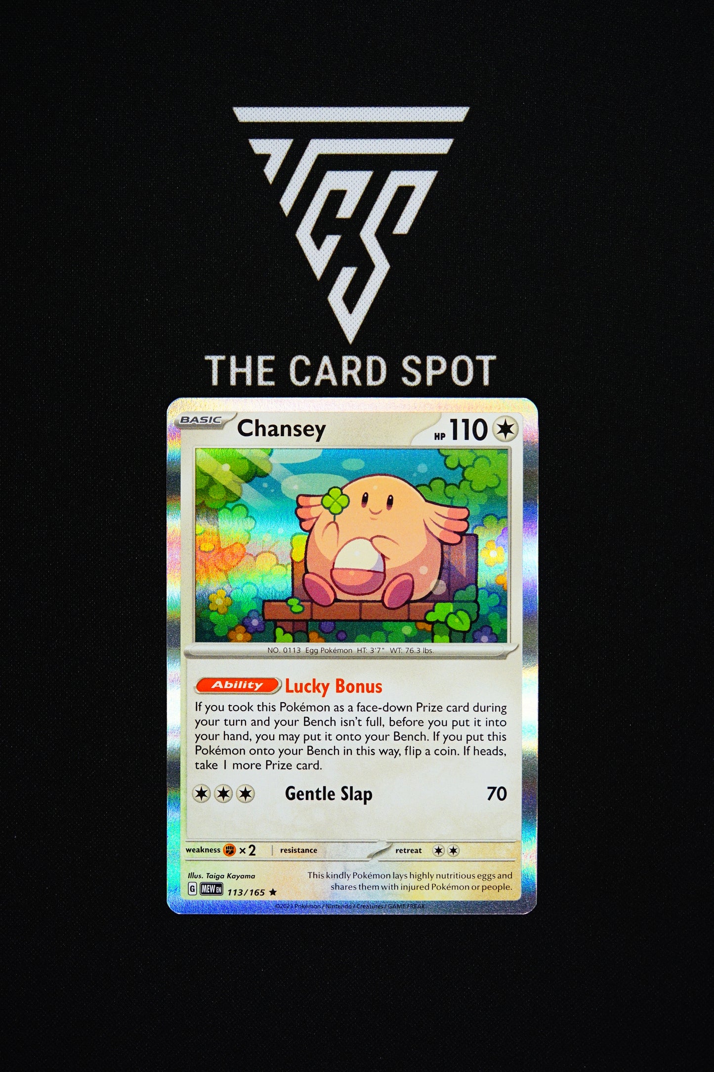 113/165 Chansey - Pokemon TCG