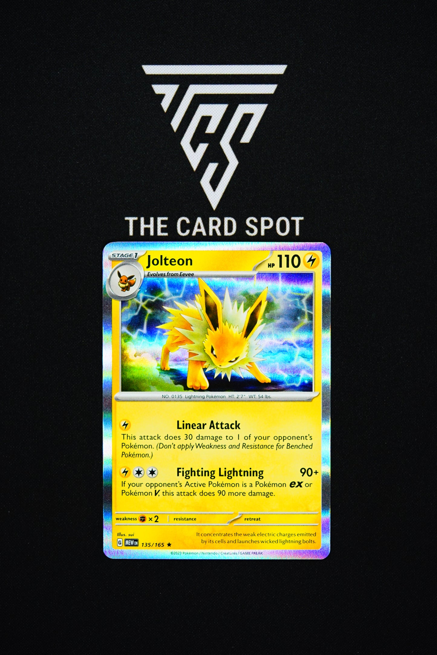 135/165 Jolteon - Pokemon TCG