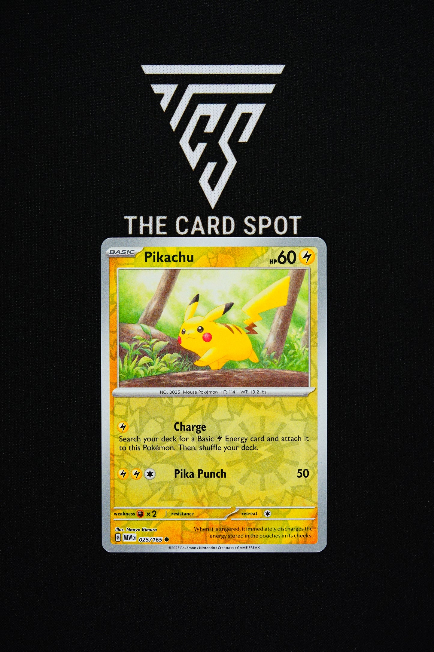 025/165 Pikachu - Pokemon TCG