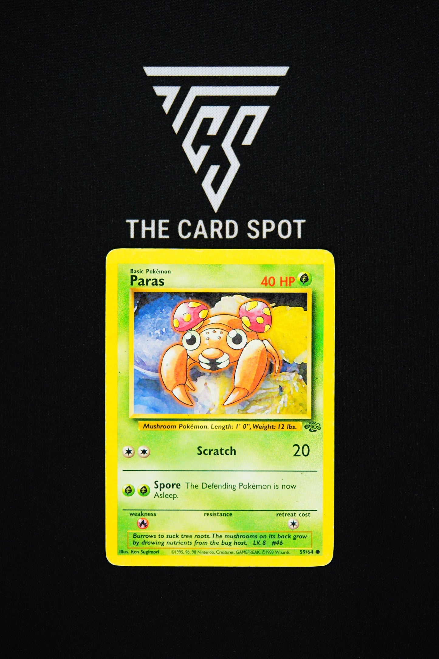 59/64 Paras - Pokemon TCG