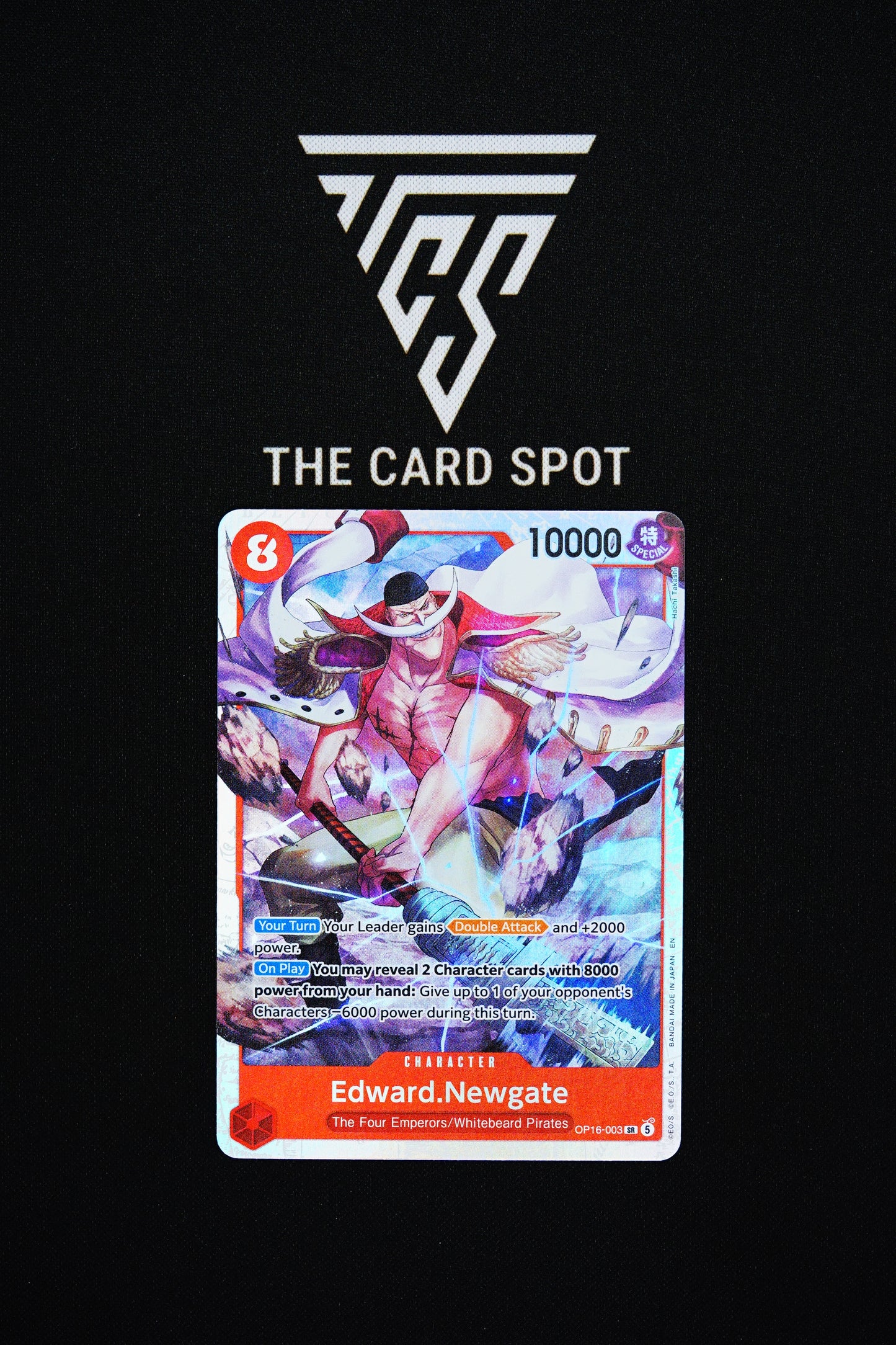 OP16-003 Edward.Newgate - One Piece TCG