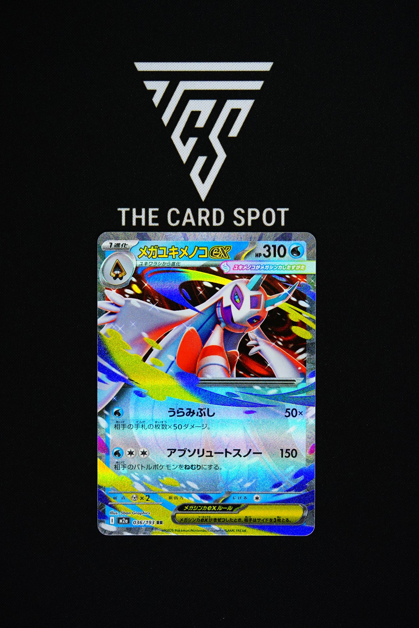 036/193 Mega Frostlass Ex - Pokemon TCG